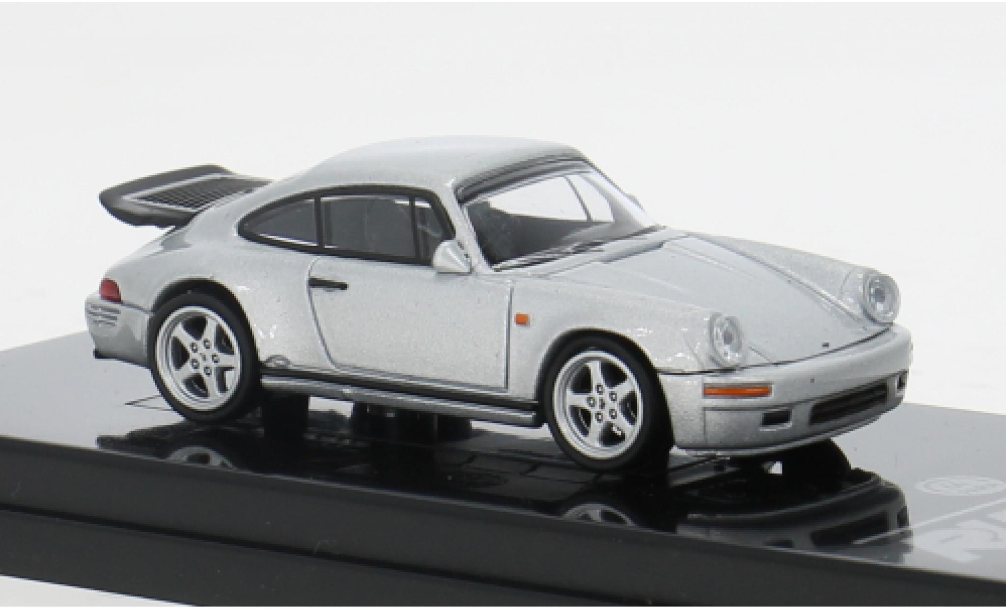 Ruf CTR 1/64 Para64 Porsche RUF Yellowbird silver 1987 1:64 diecast model cars