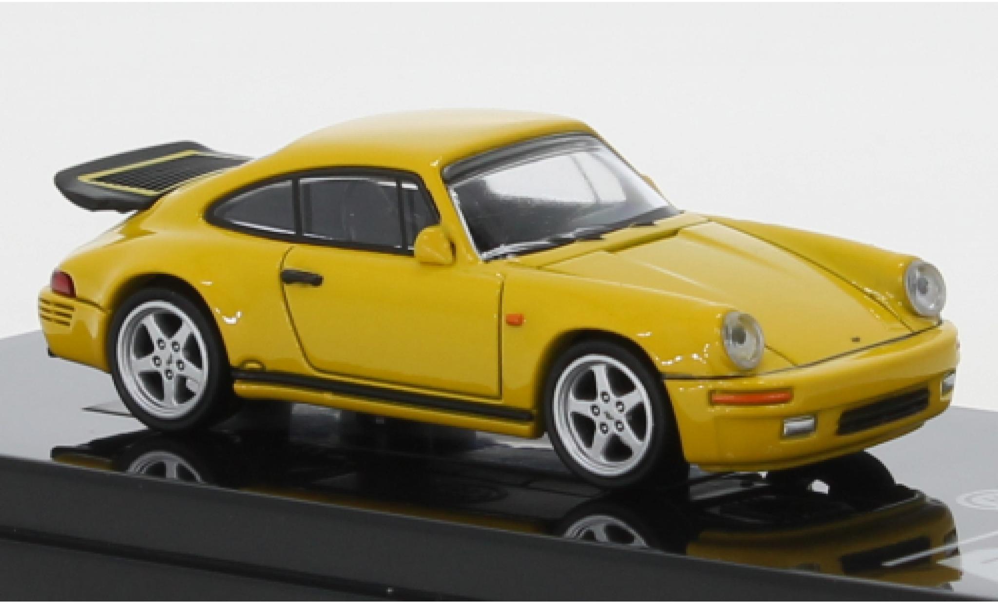 Ruf CTR 1/64 Para64 yellow 1987 Basis: Porsche 911 Carrera 3.2 (964) diecast model cars