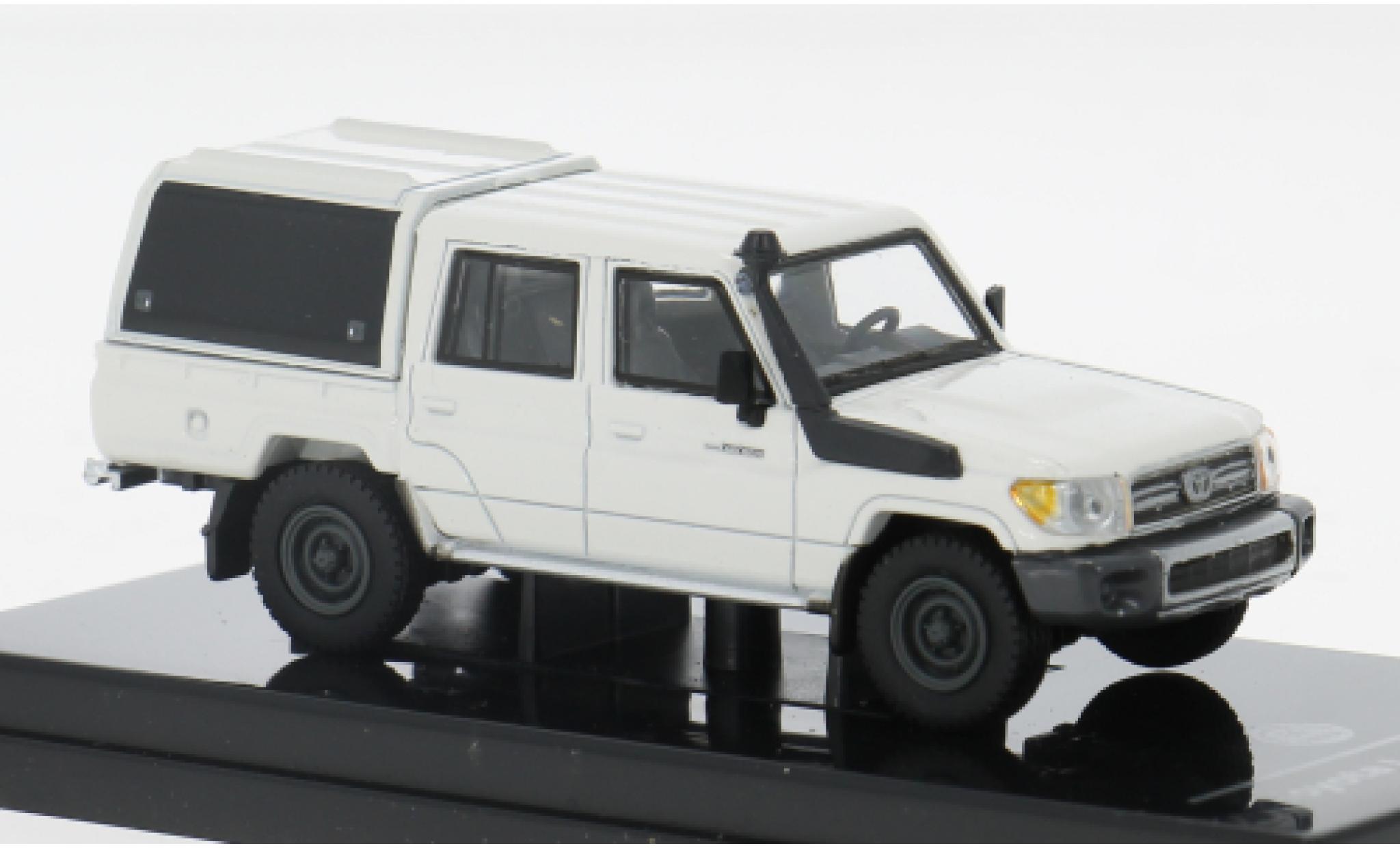 Toyota Land Cruiser 1/64 Para64 79 white/black 2014 1:64 diecast model cars