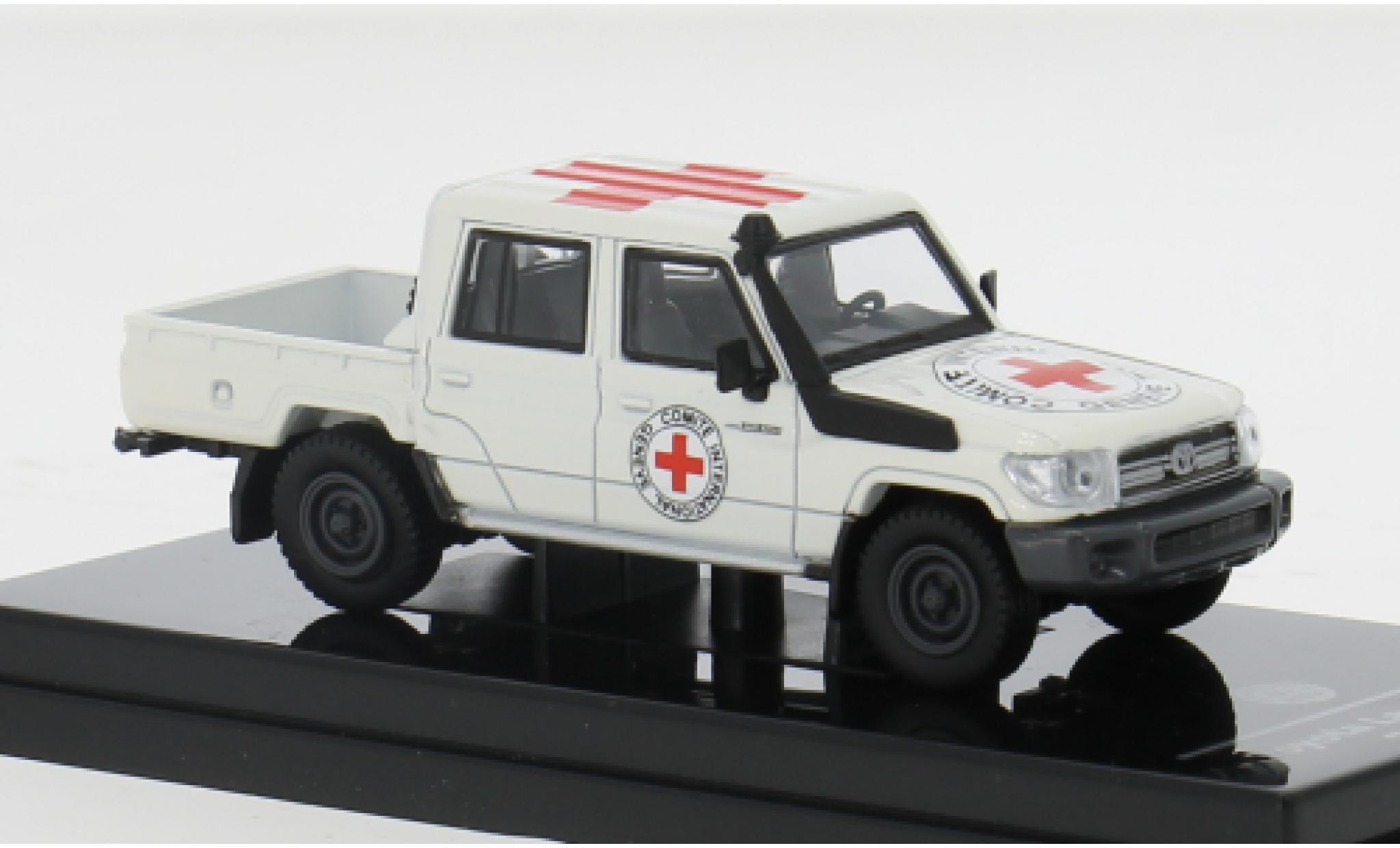 Toyota Land Cruiser 1/64 Para64 LC79 white 2014 1:64 diecast model cars
