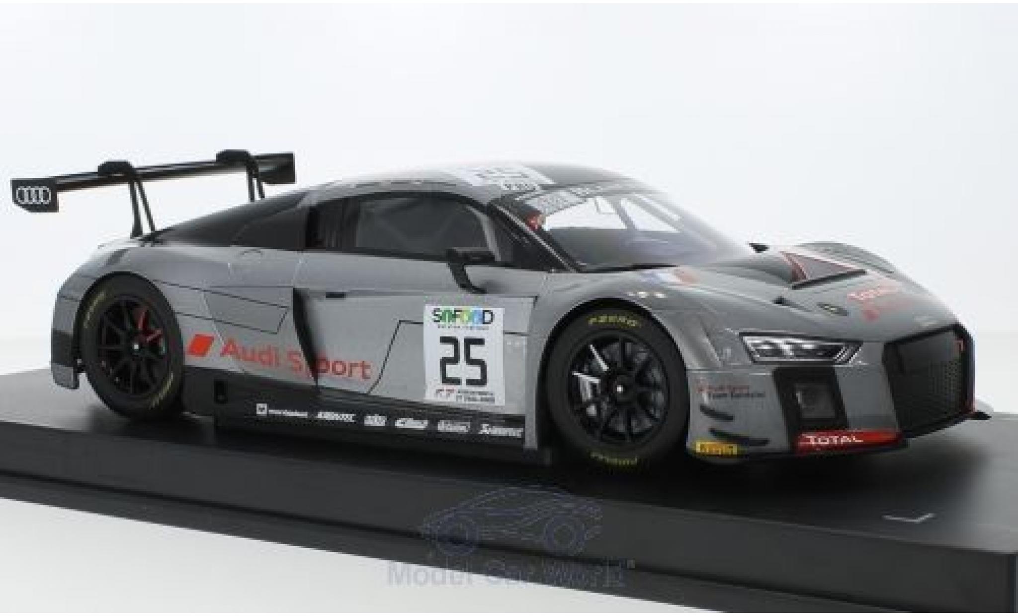 Audi R8 1/18 Paragon LMS No.25 Sainteloc Racing Blancpain Endurance Series 24h Spa Francorchamps 2017 M.Winkelhock/C.Haase/J.Gounon diecast model cars