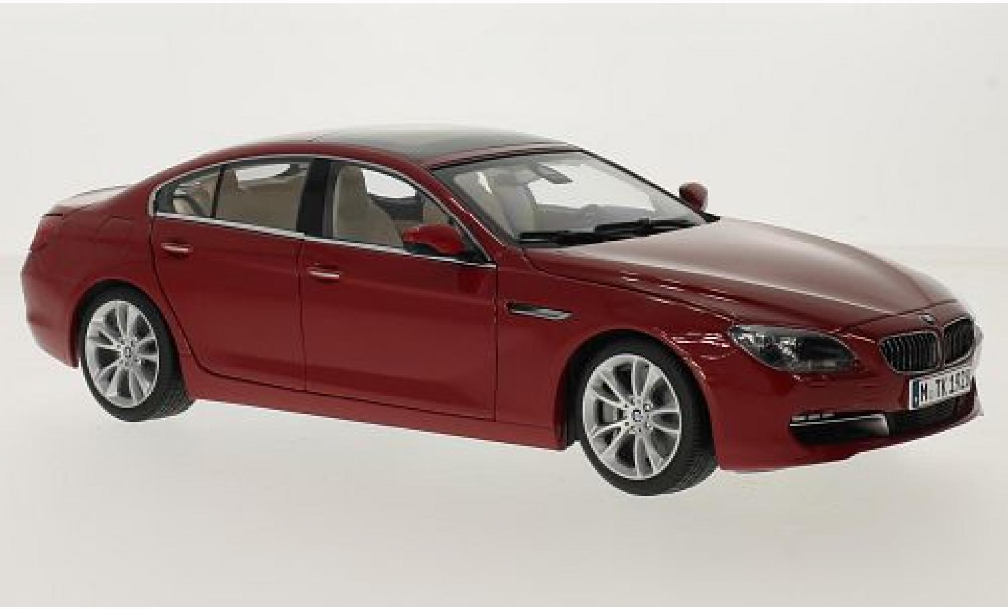 Bmw 650 1/18 Paragon i Gran Coupe (F06) red diecast model cars