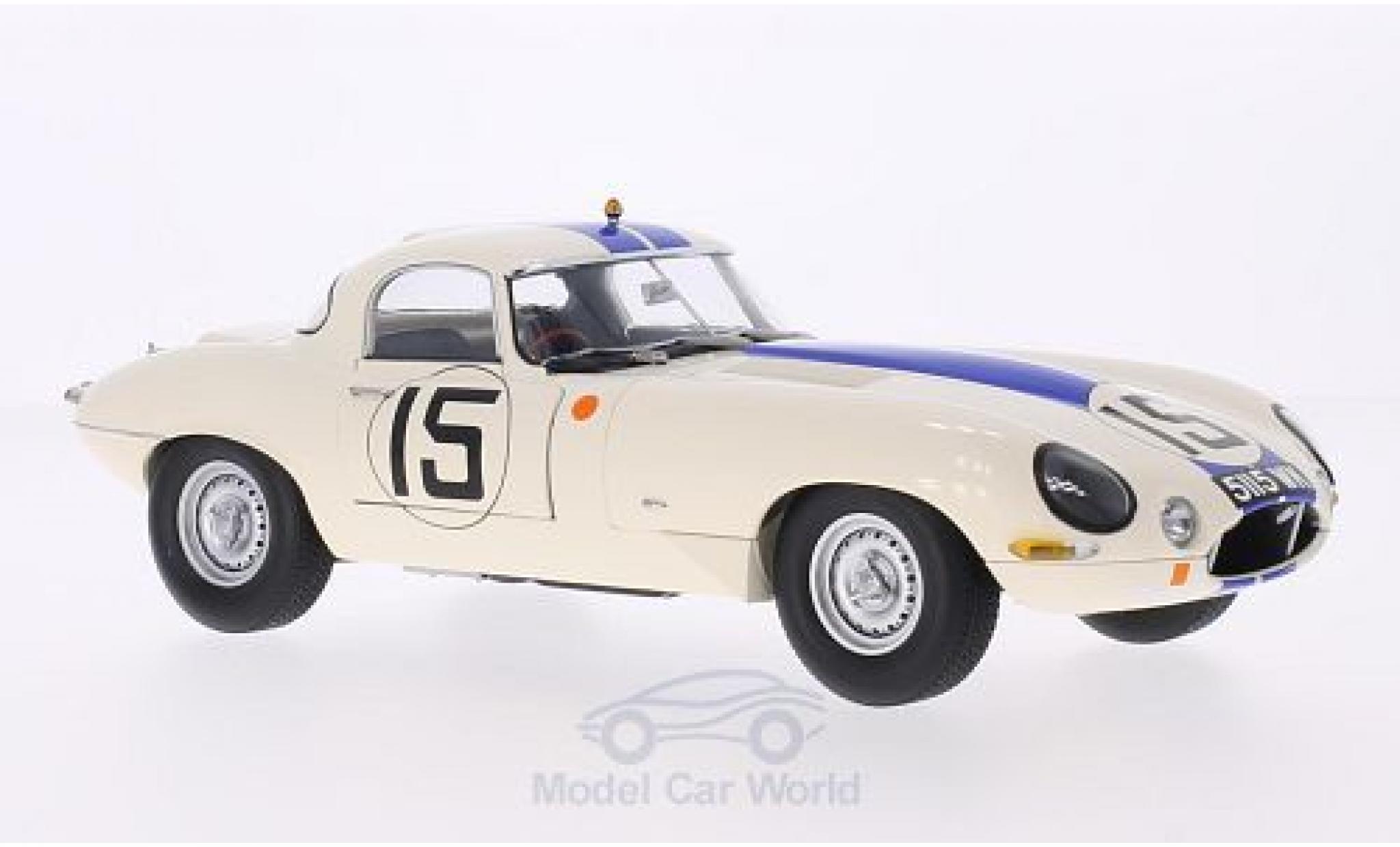 Jaguar E-Type 1/18 Paragon Lightweight RHD No.15 Briggs Cunningham 24h Le Mans 1963 5115WK B.Cunningham/B.Grossman diecast model cars