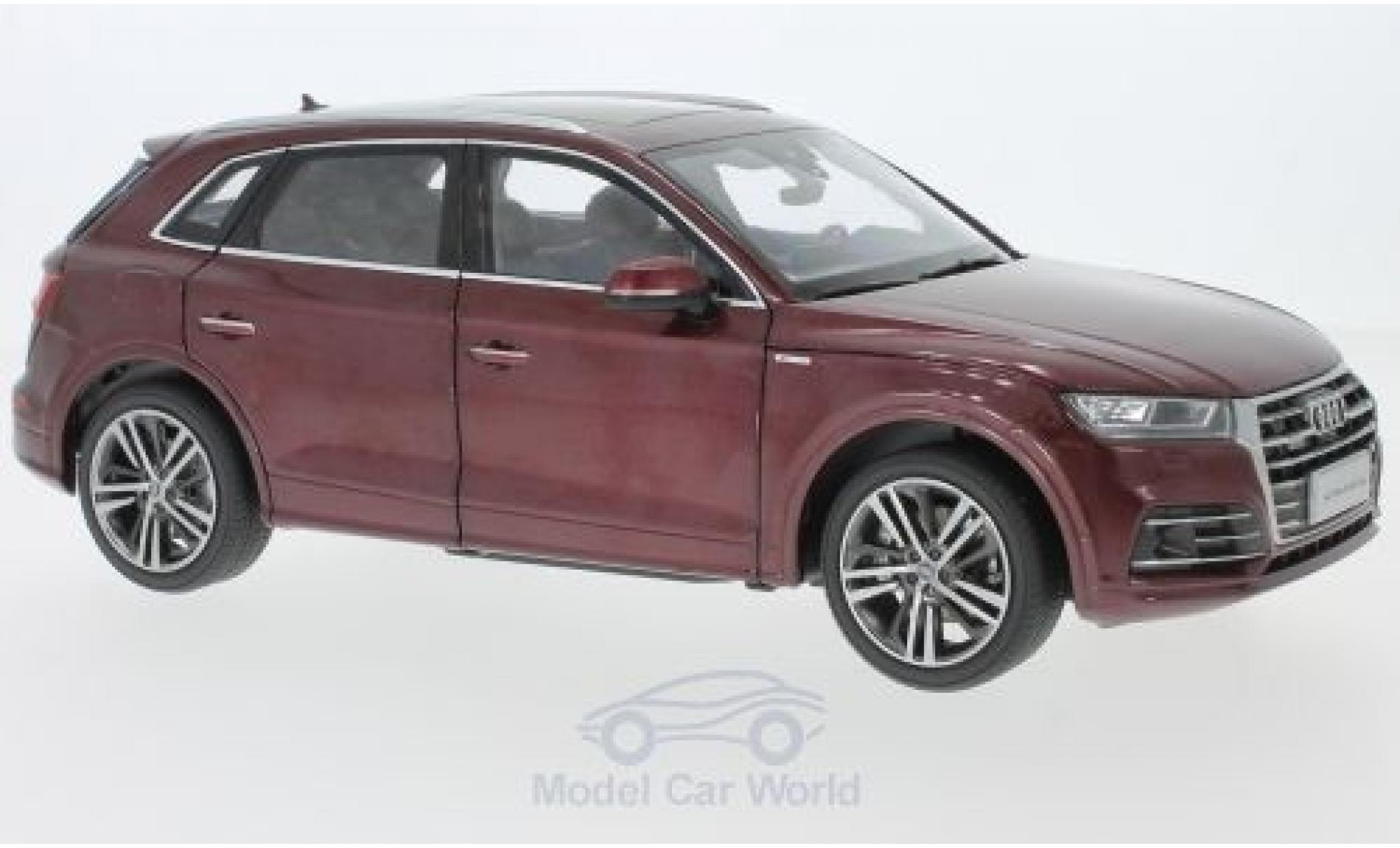 Audi Q5 1/18 Paudi L metallic red 2018 diecast model cars