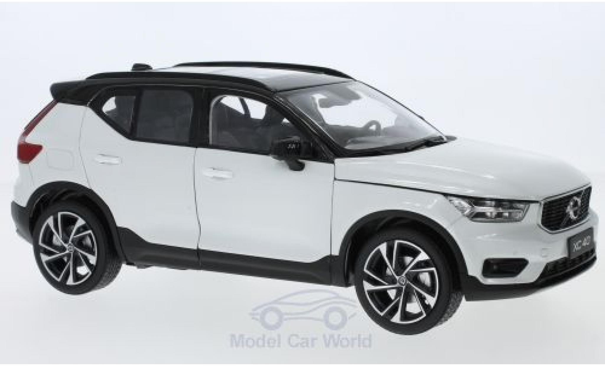 Volvo XC 1/18 Paudi 40 white 2018 diecast model cars