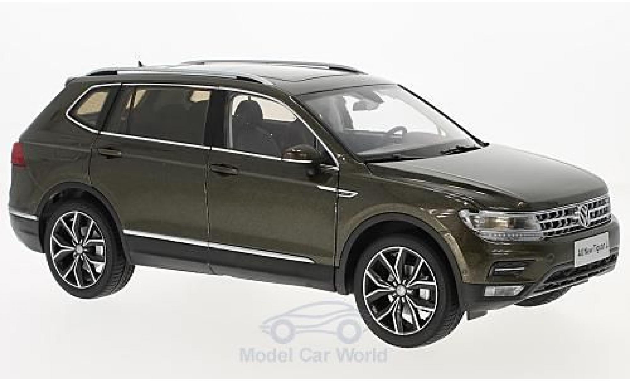 Volkswagen Tiguan 1/18 Paudi L metallic brown 2017 diecast model cars