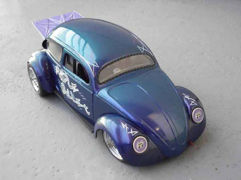 Volkswagen Kafer Drag Run cox 58 purple bullet 1/18 Solido