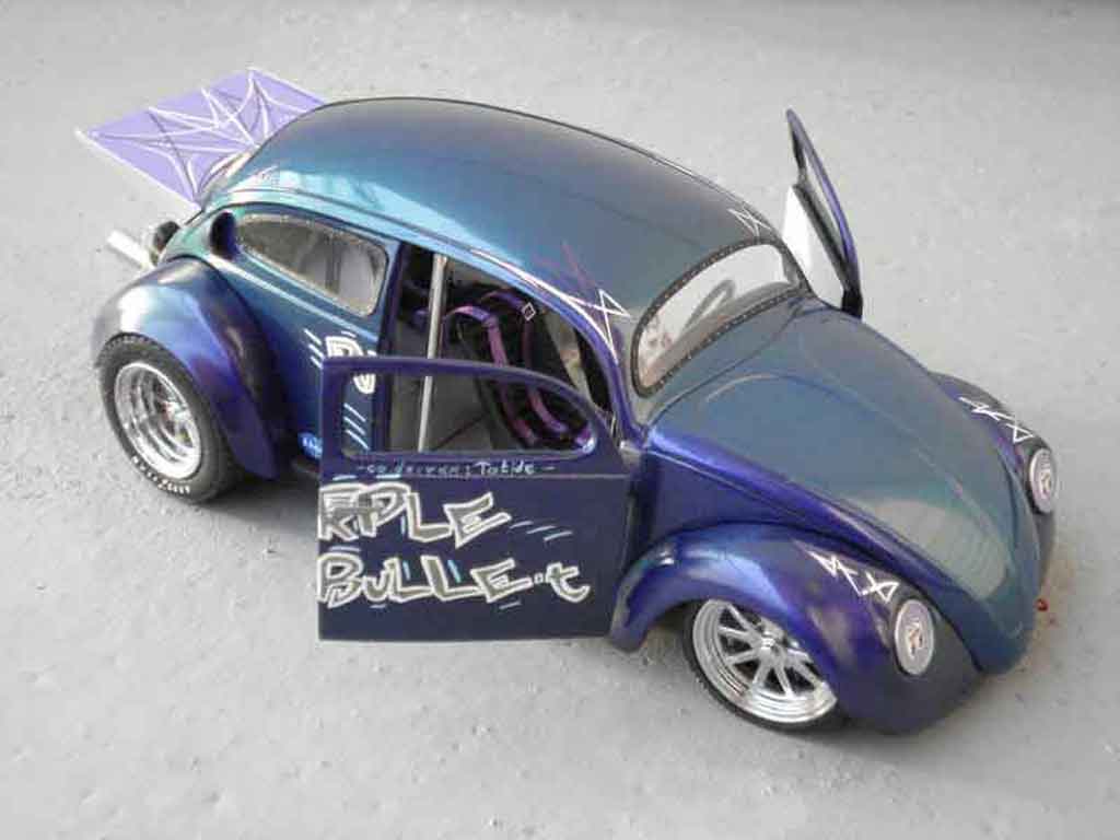Volkswagen Kafer Drag Run cox 58 purple bullet 1/18 Solido