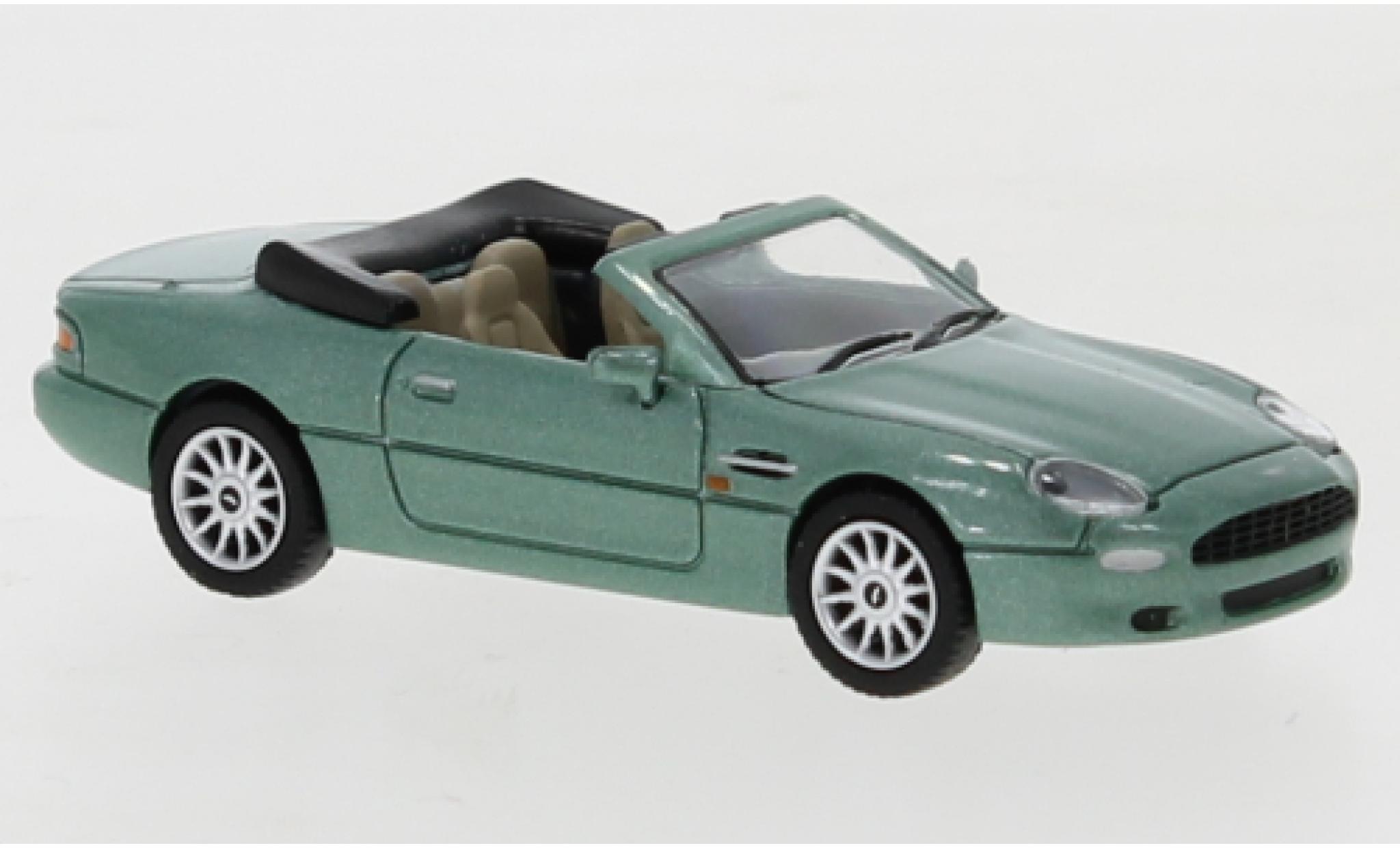 Aston Martin DB7 1/87 PCX87 Volante metallic green RHD 1994 diecast model cars