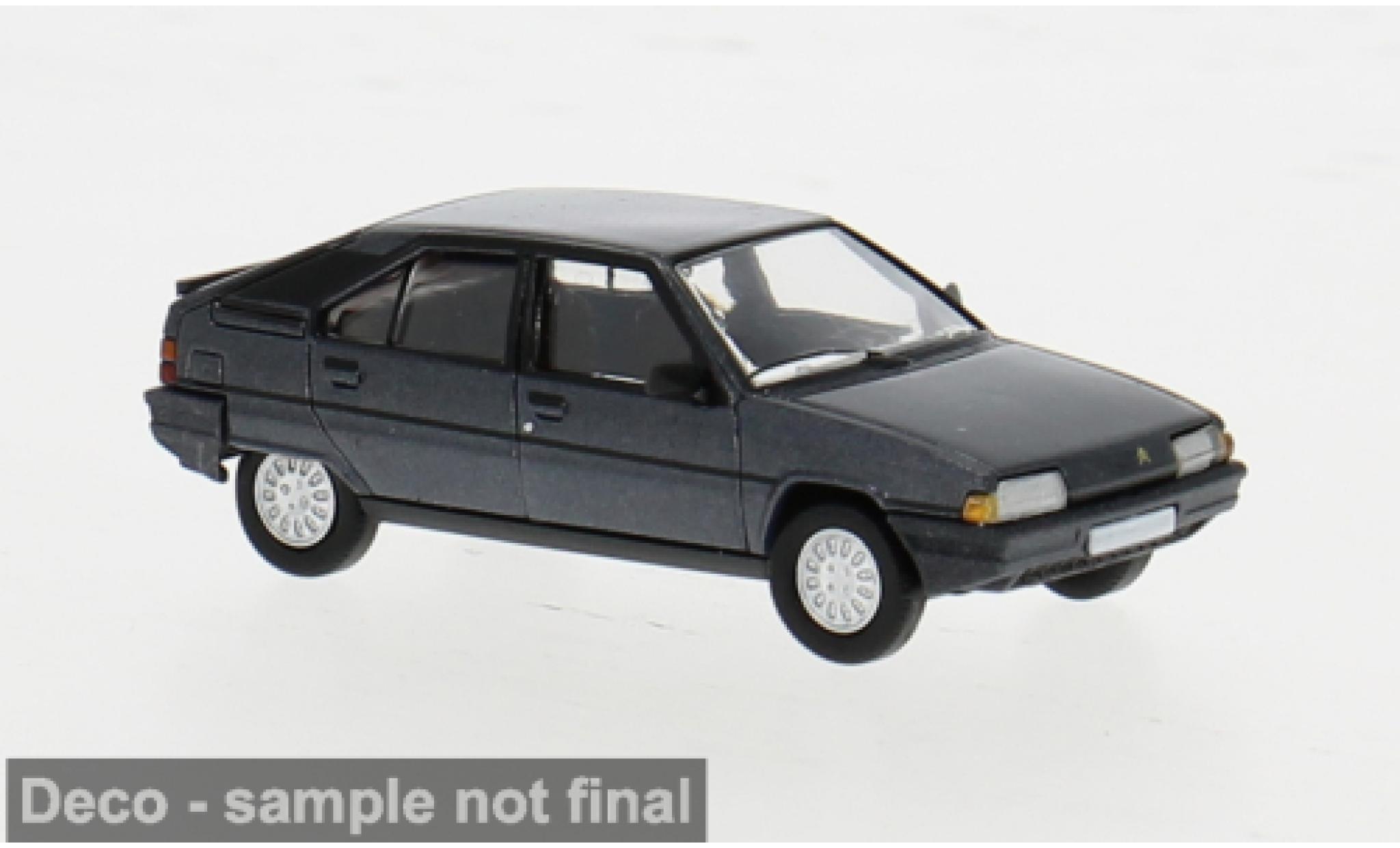 Citroen BX 1/87 PCX87 metallise grey 1982 1:87 diecast model cars
