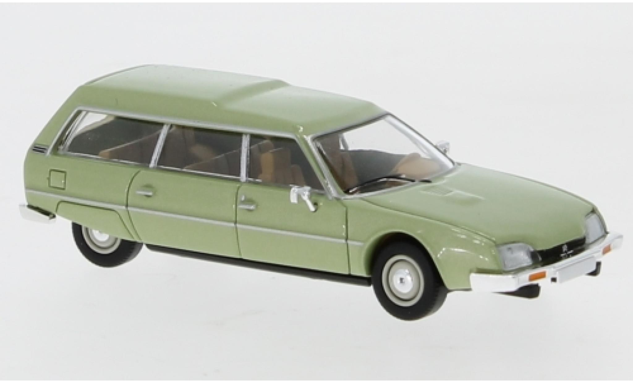 Citroen CX 1/87 PCX87 Estate metallic green 1976 diecast model cars