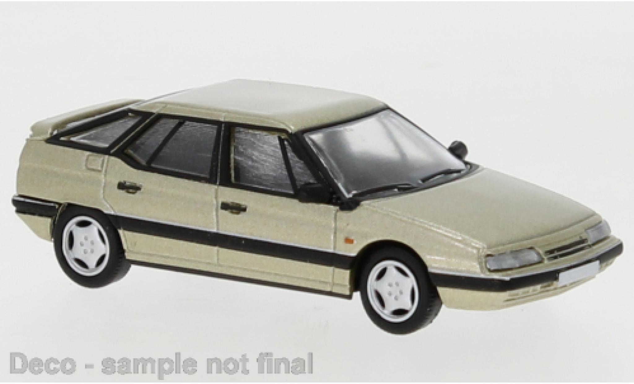 Citroen XM 1/87 PCX87 metallic beige 1989 diecast model cars