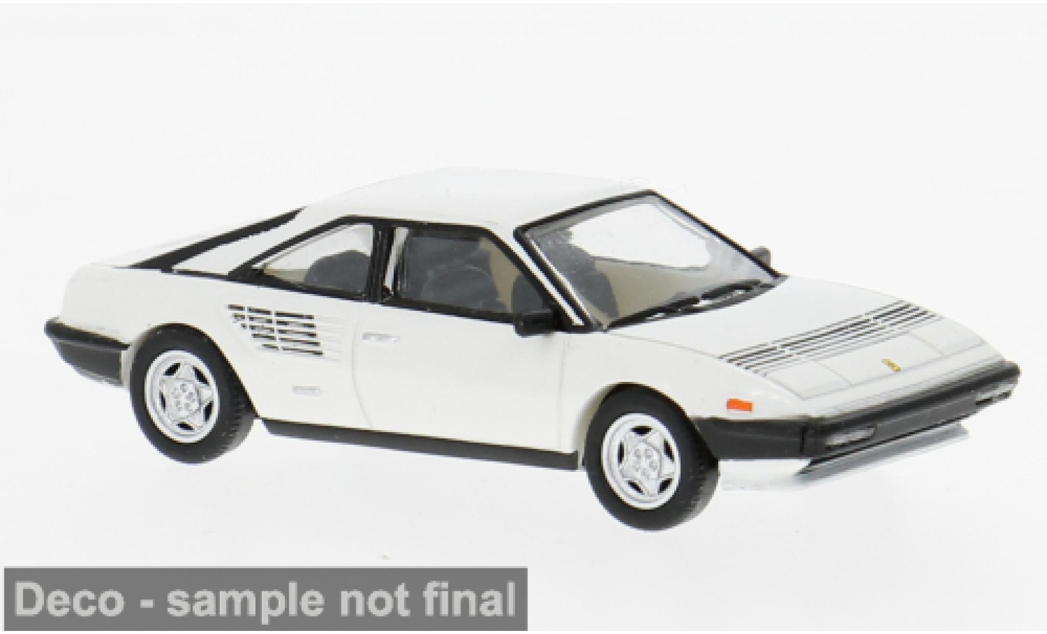 Ferrari Mondial 1/87 PCX87 white 1980 1:87 diecast model cars