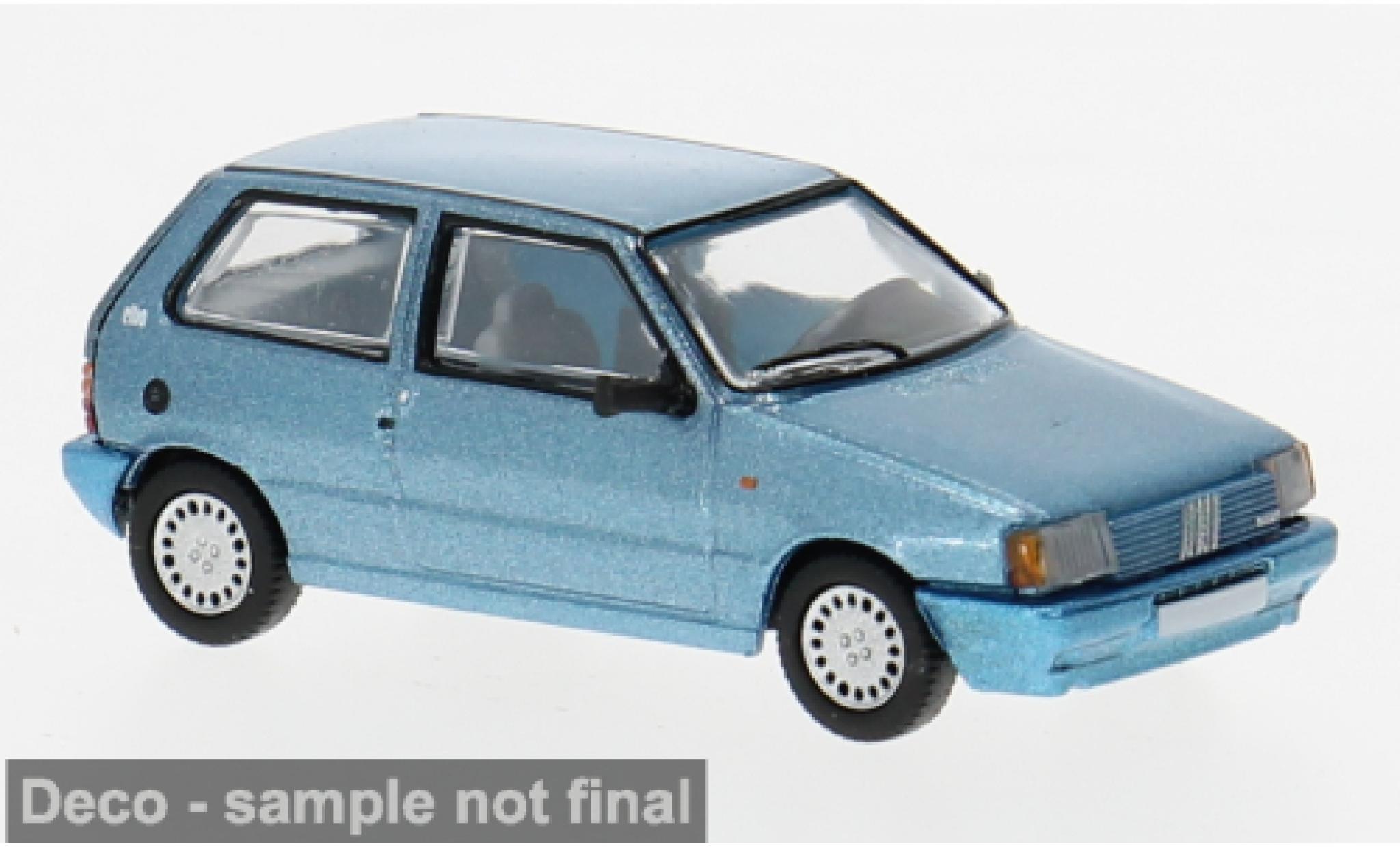 Fiat Uno 1/87 PCX87 Elba blue 1983 1:87 diecast model cars