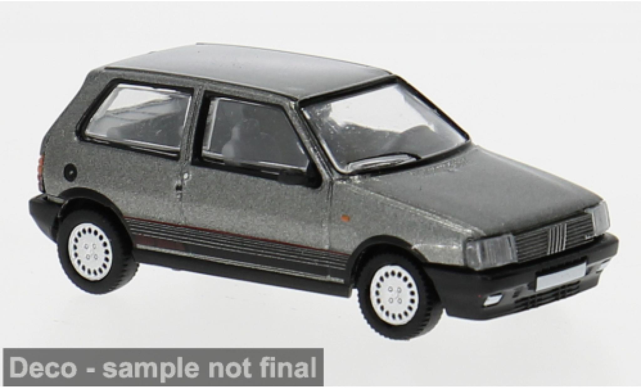 Fiat Uno 1/87 PCX87 Turbo i.e grey 1983 1:87 diecast model cars