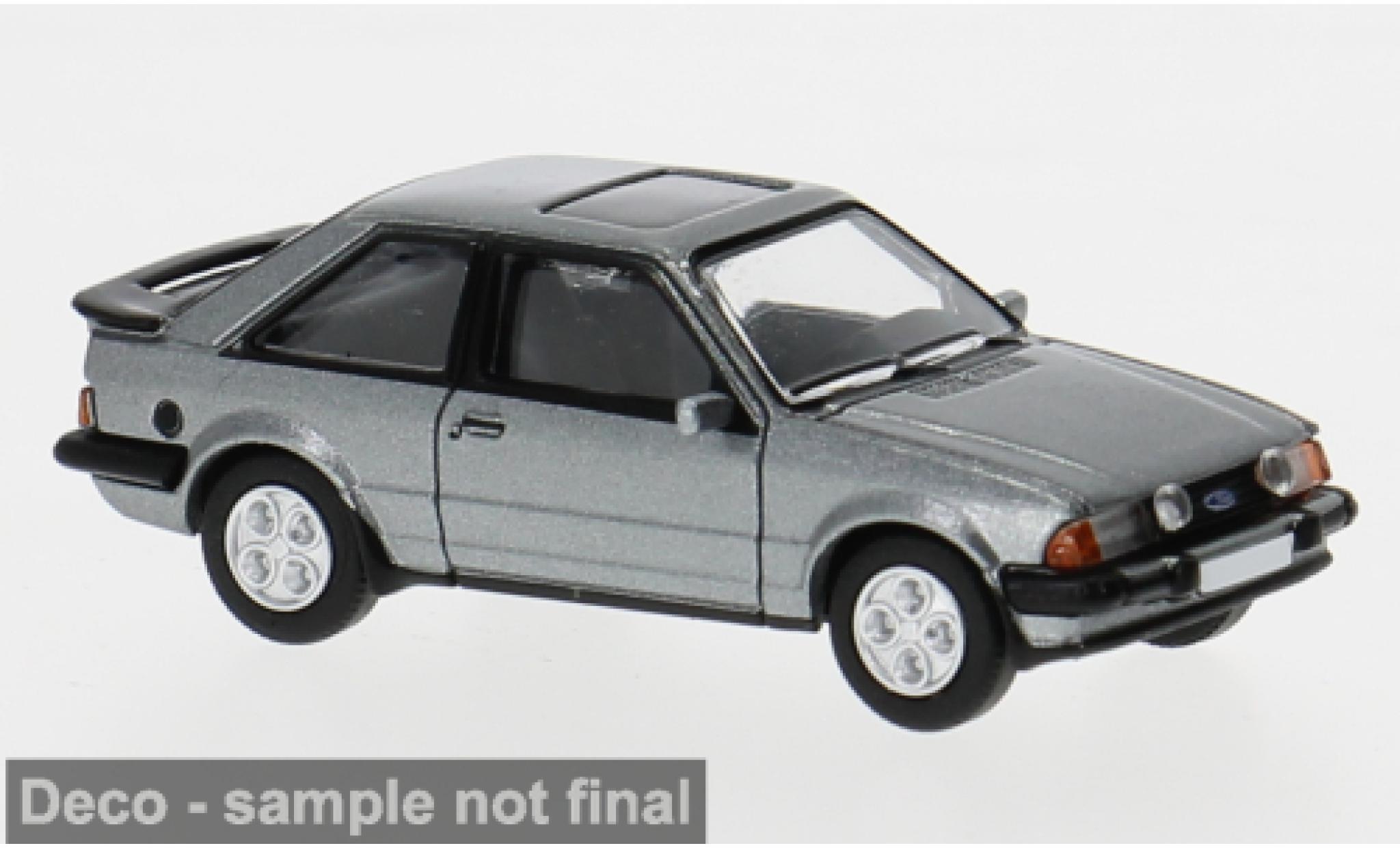 Ford Escort 1/87 PCX87 MK III XR3i blue 1982 1:87 diecast model cars