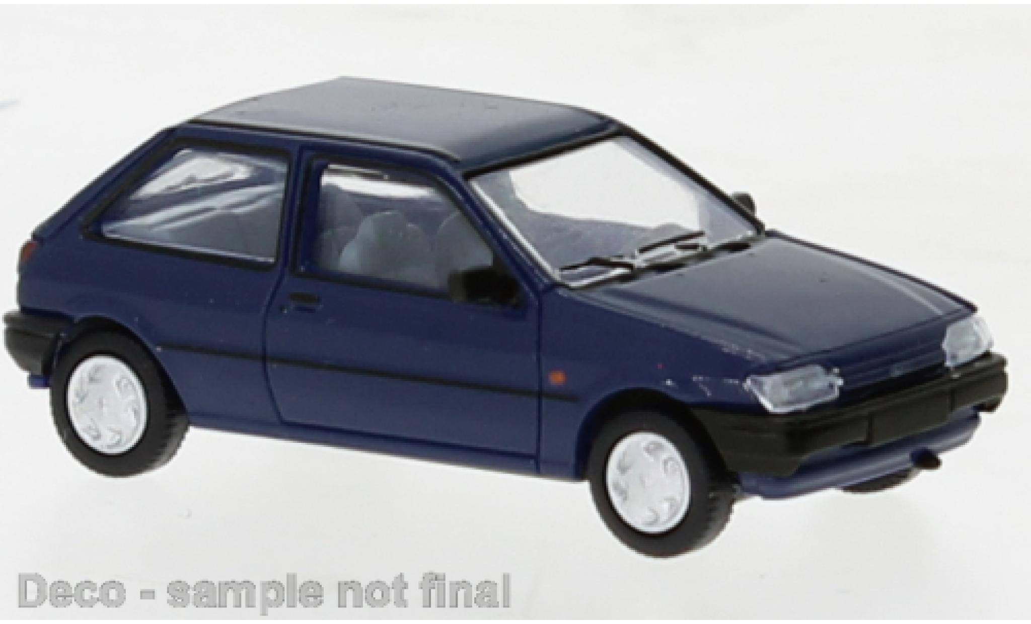 Ford Fiesta 1/87 PCX87 MK III blue 1993 1:87 diecast model cars