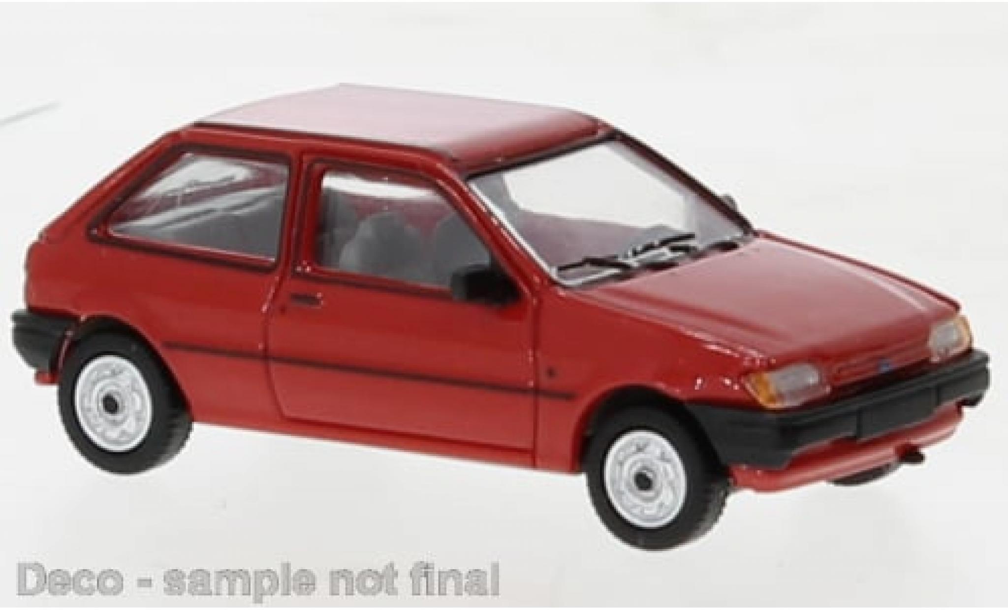 Ford Fiesta 1/87 PCX87 MK III red 1989 1:87 diecast model cars