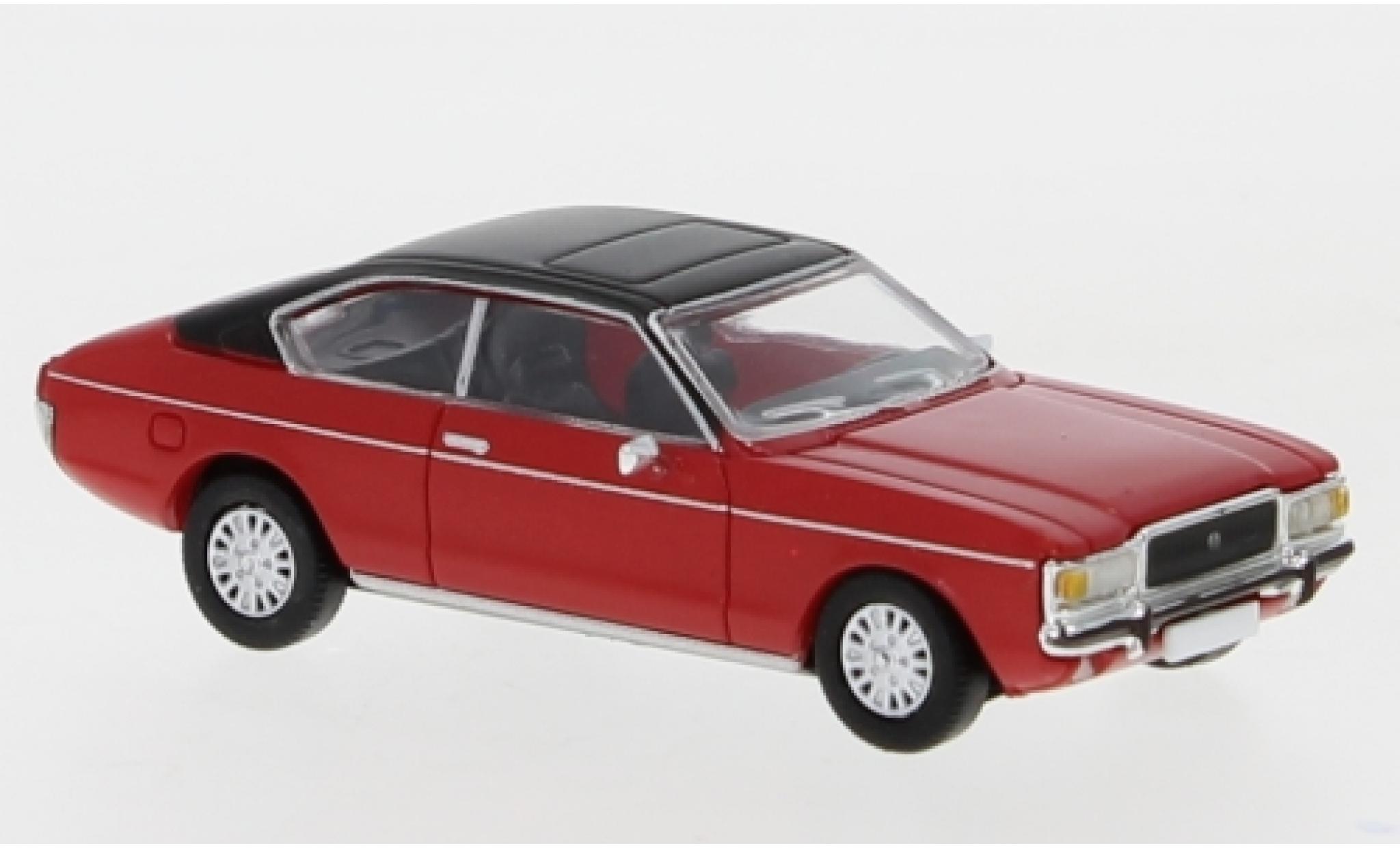 Ford Granada 1/87 PCX87 MK I Coupe red/matt-black 1974 diecast model cars