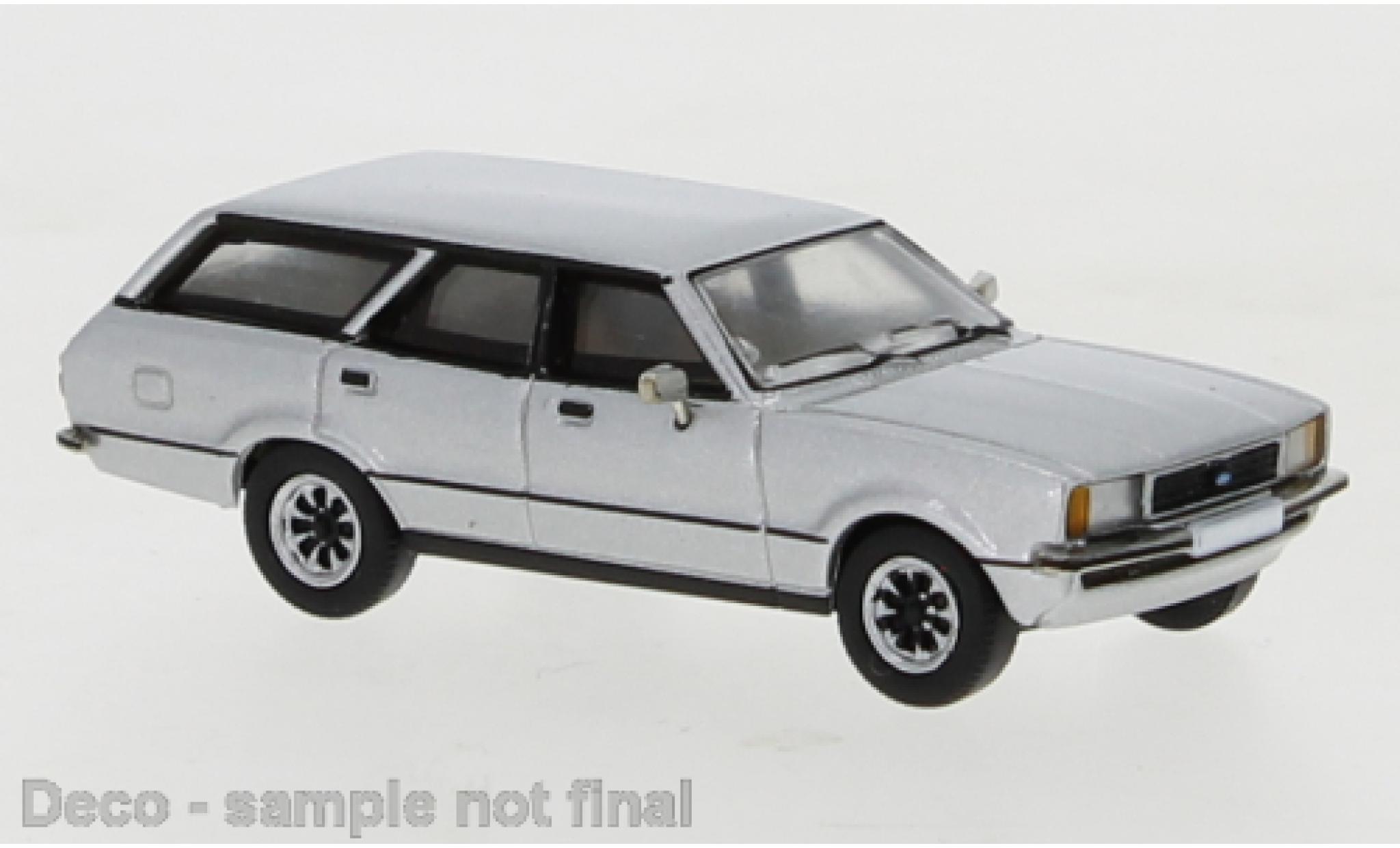 Ford Taunus 1/87 PCX87 TC 2 Turnier grey 1976 diecast model cars