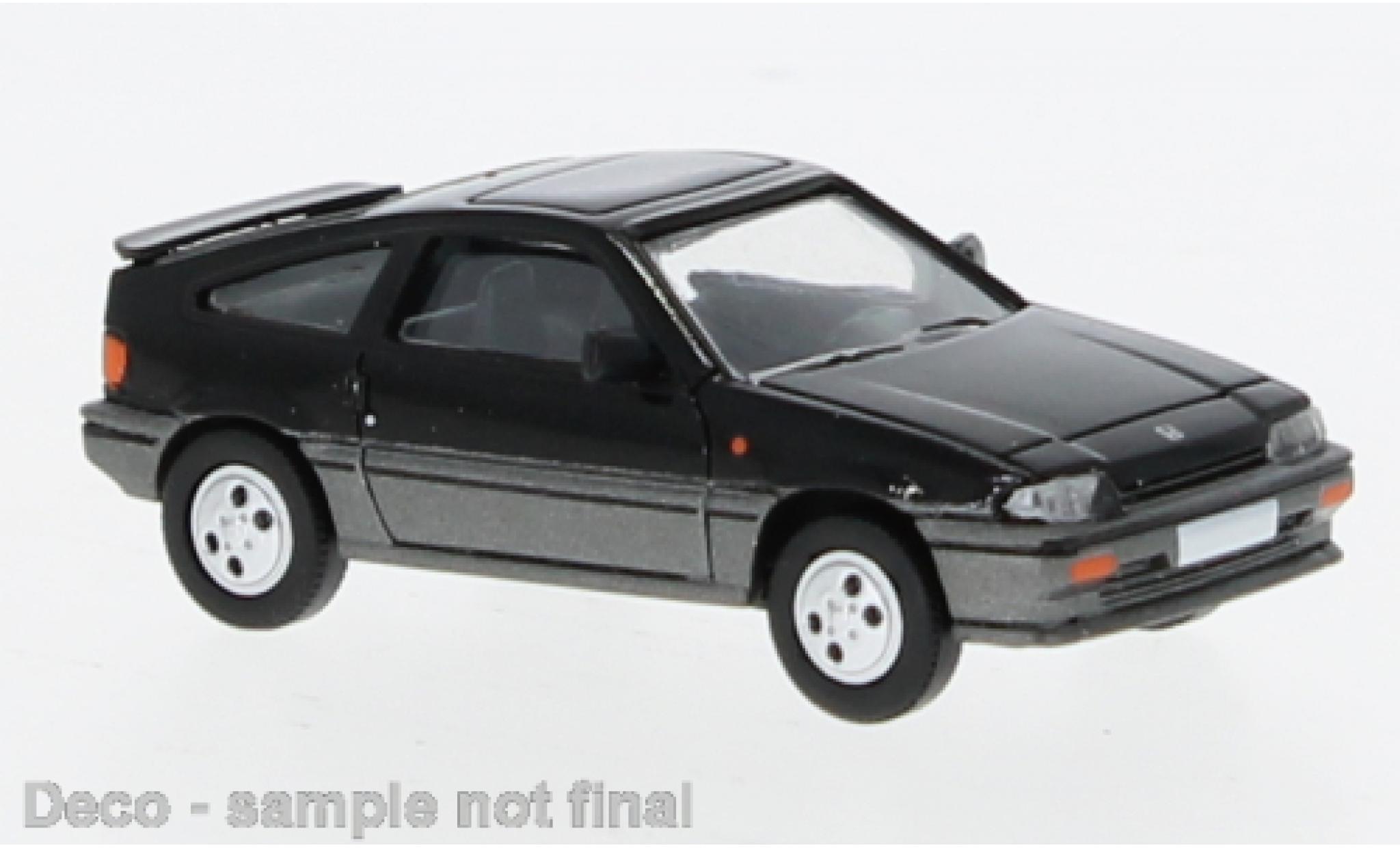 Honda CRX 1/87 PCX87 black/metallise grey 1968 1:87 diecast model cars