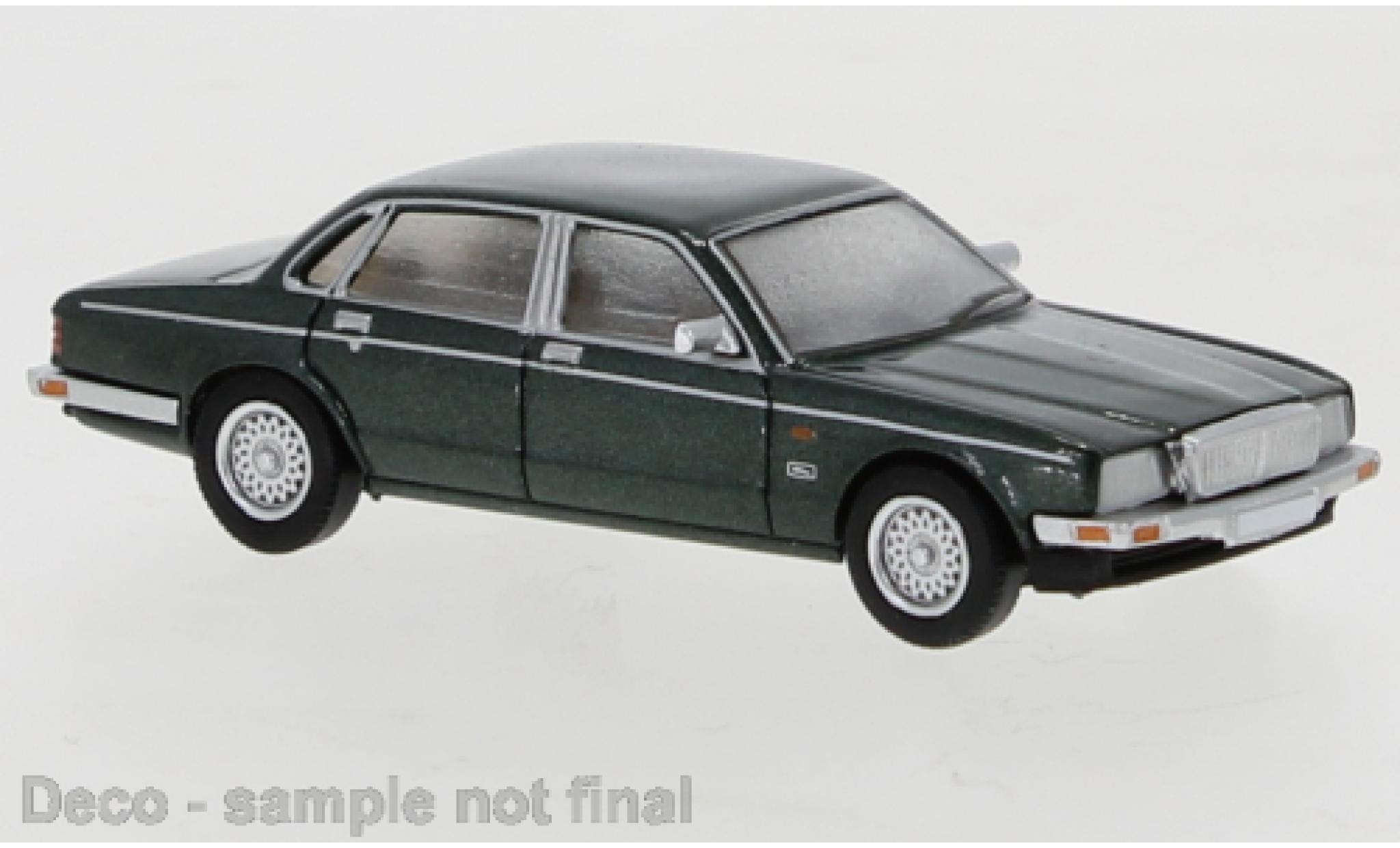 Jaguar XJ 1/87 PCX87 40 metallic green 1986 diecast model cars