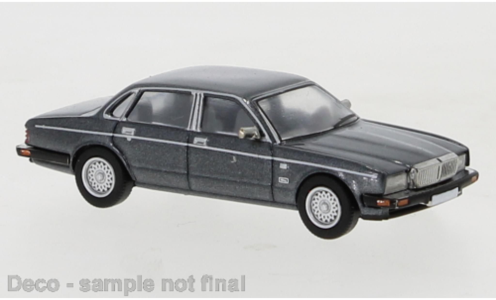 Jaguar XJ 1/87 PCX87 40 metallic grey 1986 diecast model cars