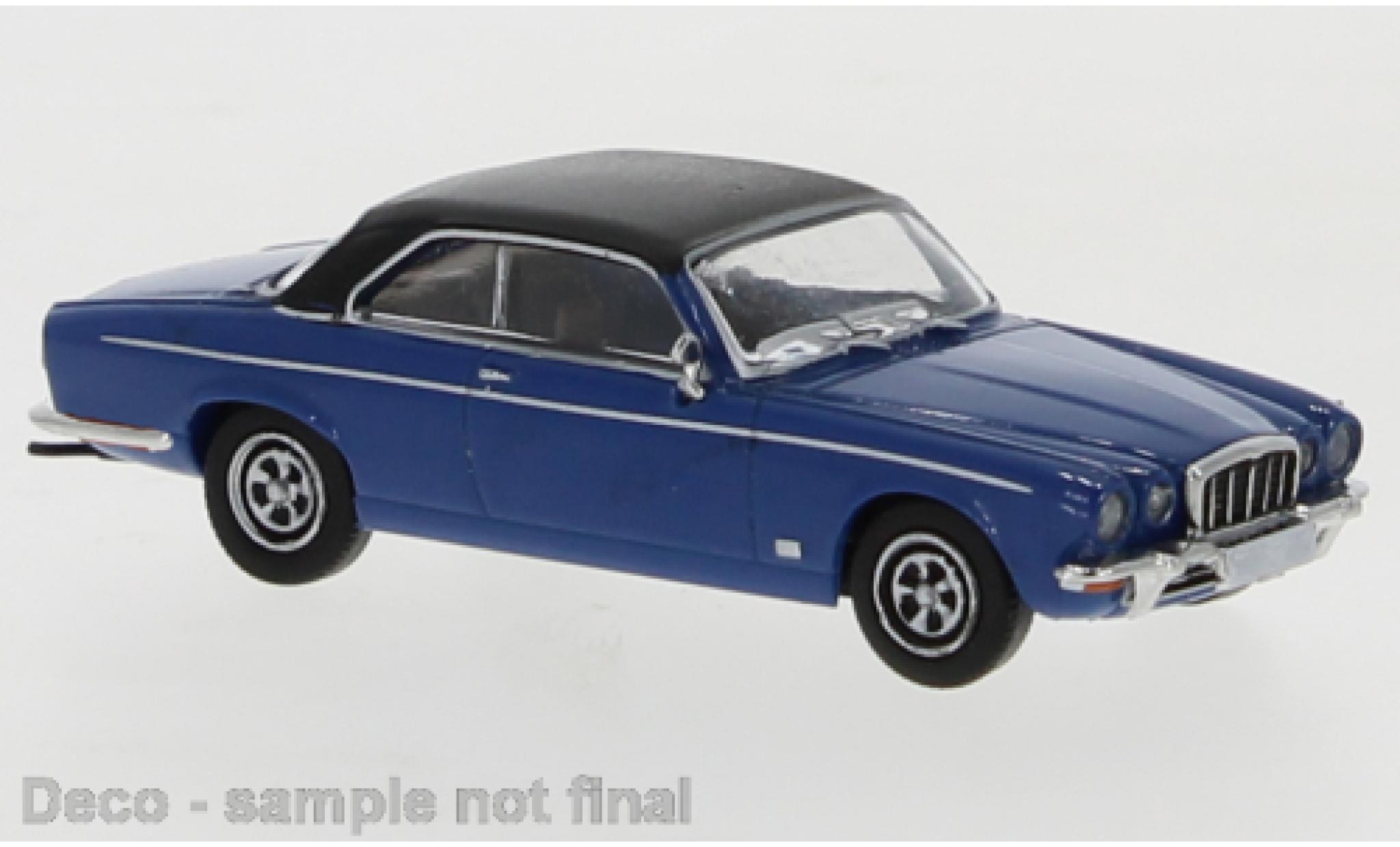 Jaguar XJ 1/87 PCX87 -C blue/matt-black 1973 diecast model cars