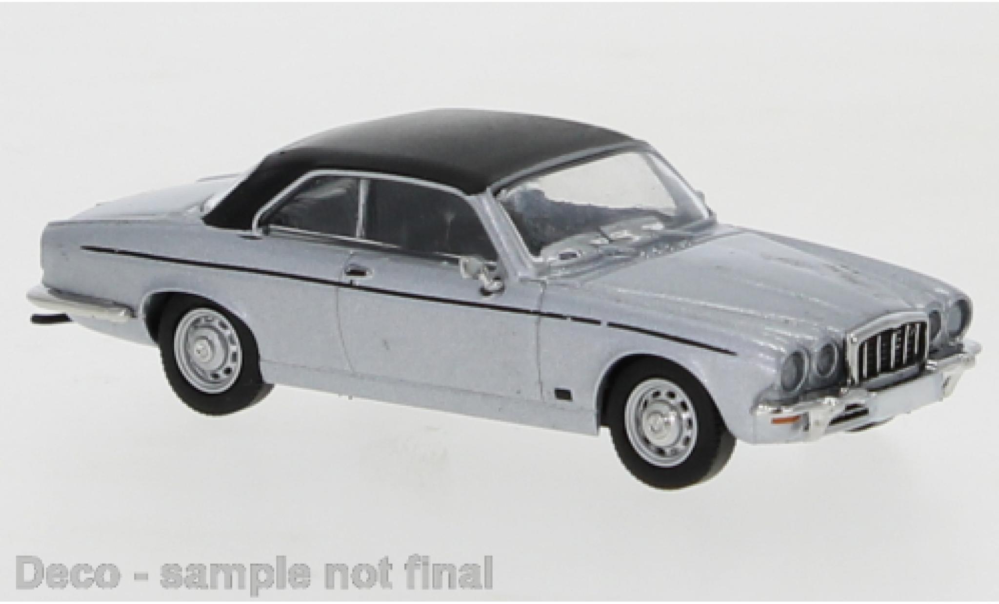 Jaguar XJ 1/87 PCX87 -C grey/matt-black 1973 diecast model cars