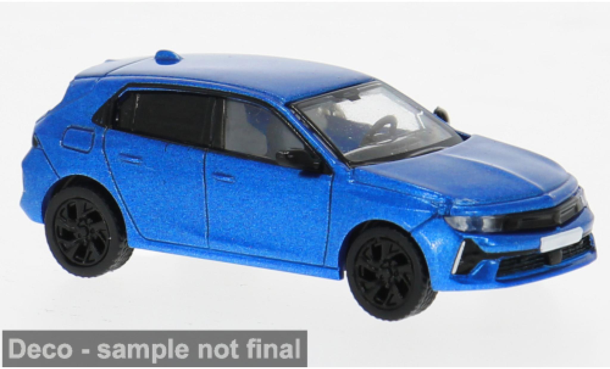 Opel Astra 1/87 PCX87 L blue 2021 1:87 diecast model cars