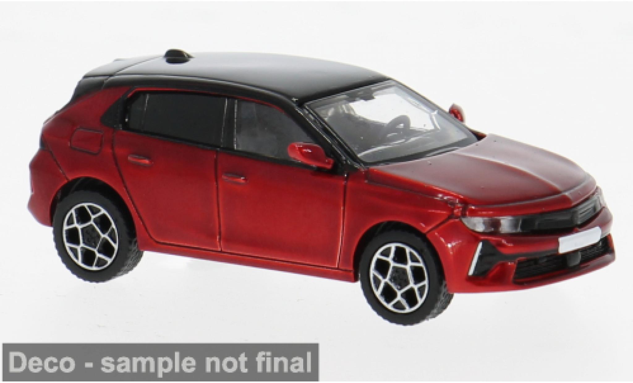 Opel Astra 1/87 PCX87 L red/black 2021 1:87 diecast model cars
