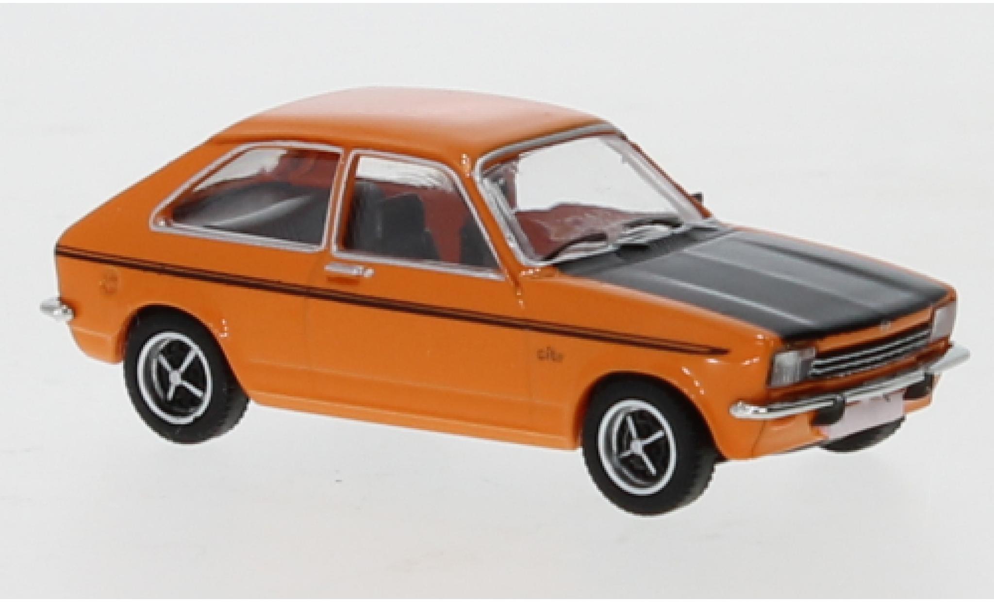 Opel Kadett 1/87 PCX87 C City orange/matt-black 1975 diecast model cars