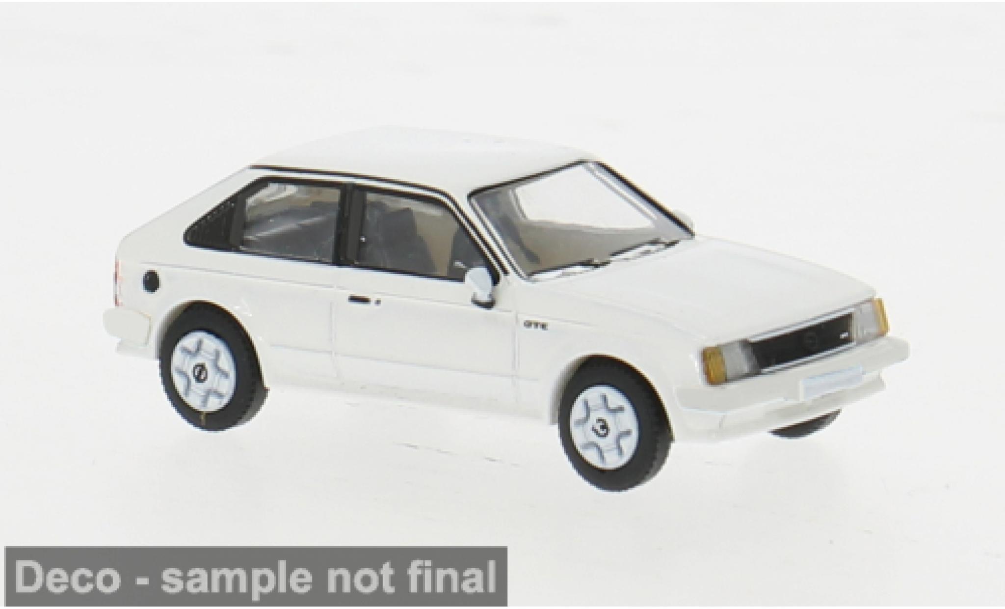 Opel Kadett 1/87 PCX87 D GTE white 1983 1:87 diecast model cars