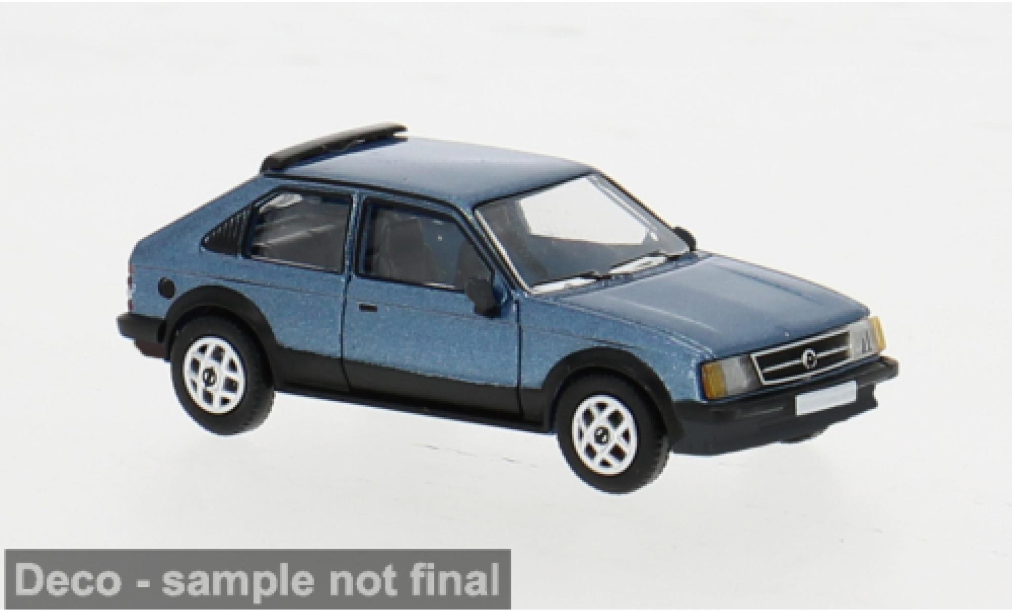 Opel Kadett 1/87 PCX87 D SR metallise blue 1980 1:87 diecast model cars