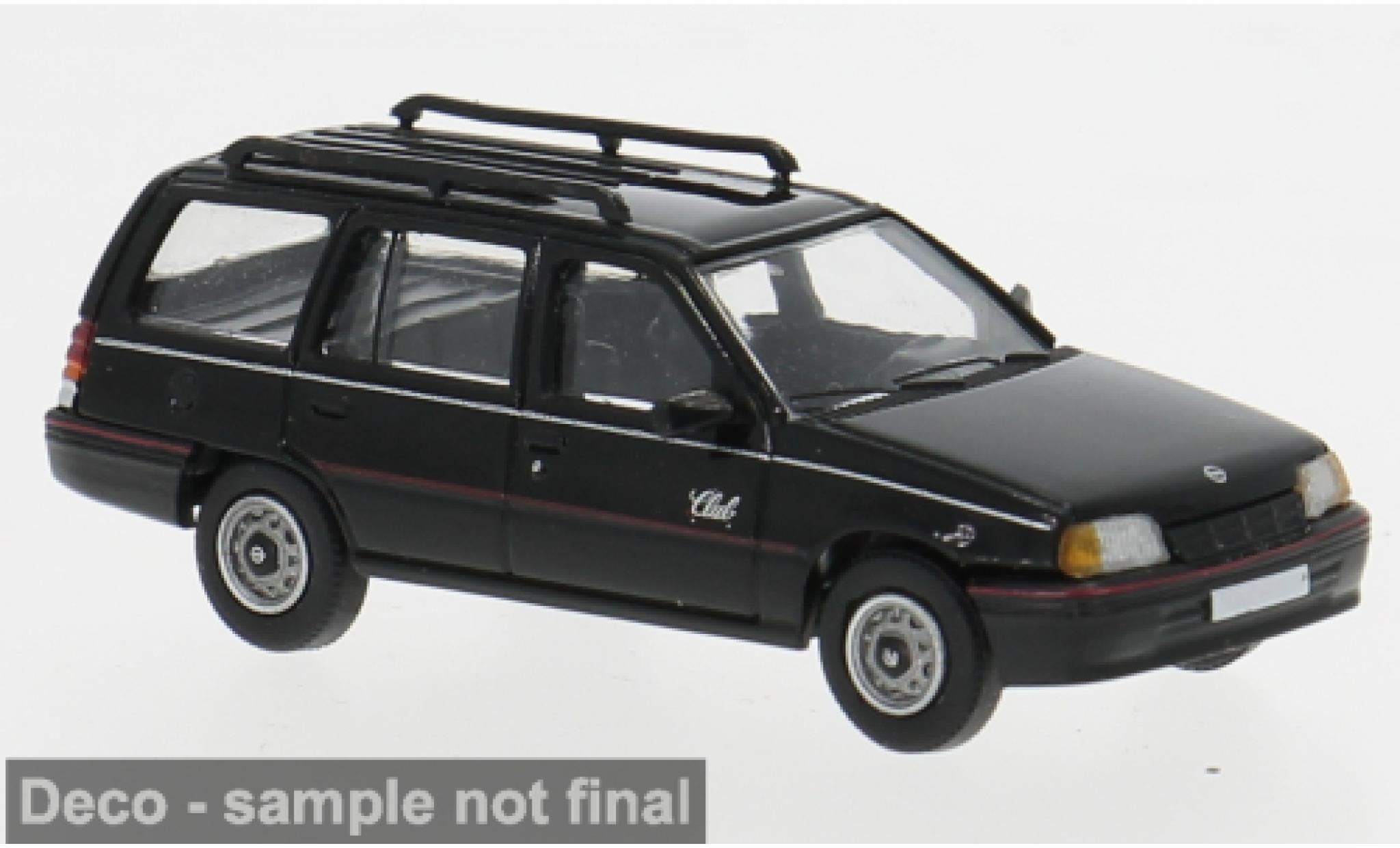 Opel Kadett 1/87 PCX87 E Caravan black 1989 1:87 diecast model cars