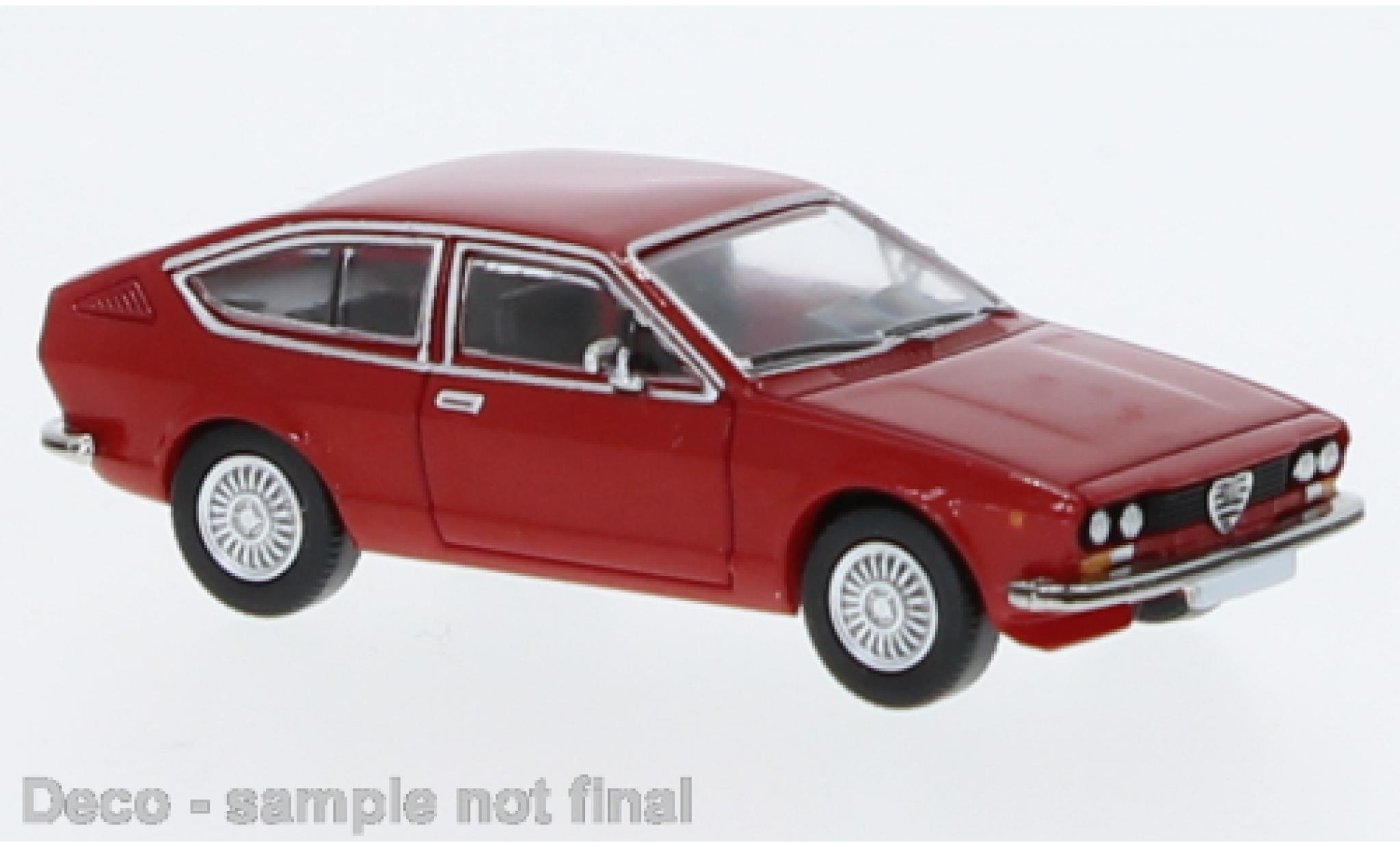 Alfa Romeo Alfetta 1/87 PCX87 GT red 1974 diecast model cars