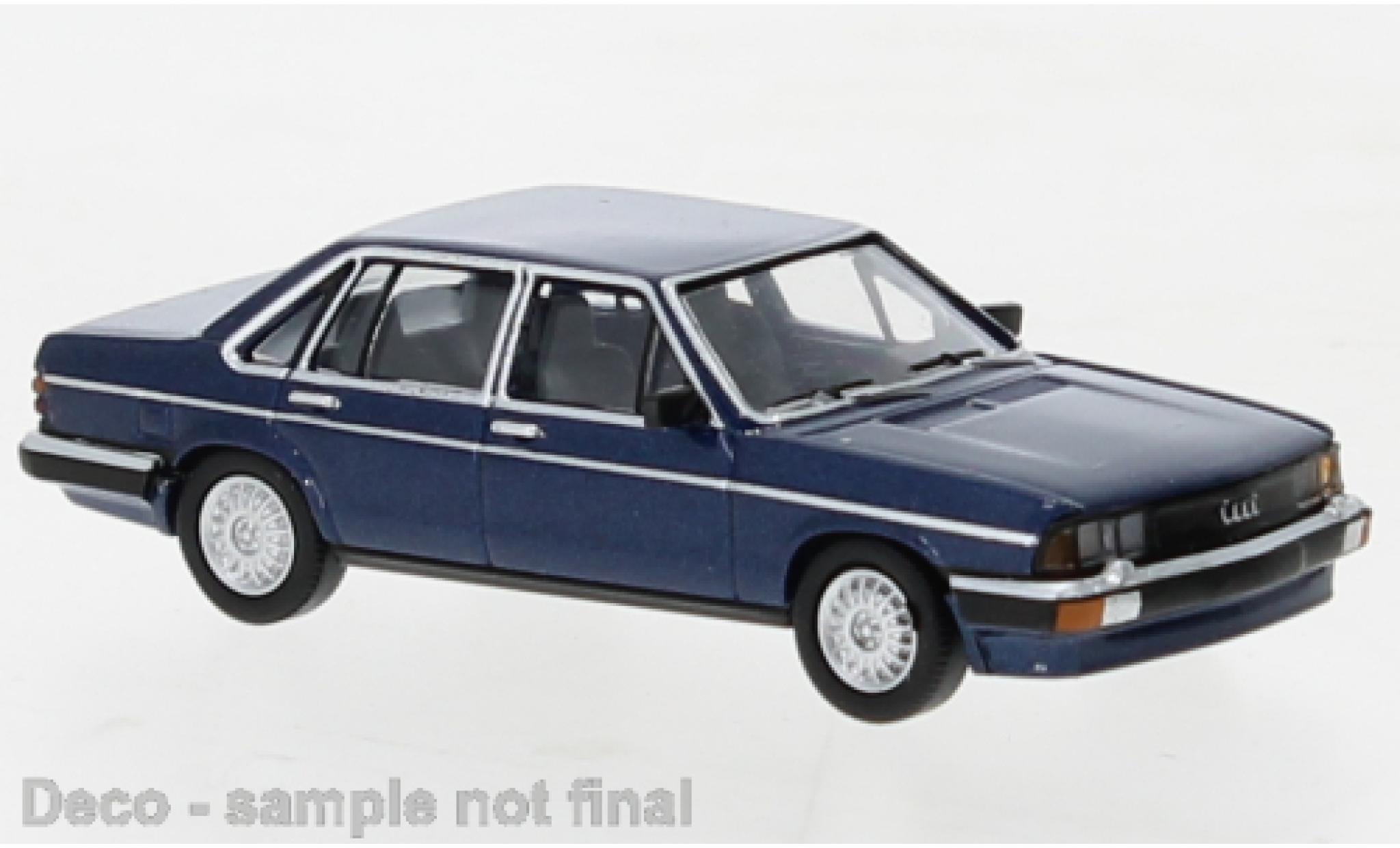 Audi 200 1/87 PCX87 (C2) metallise blue fonc&eacute; 1979 diecast model cars