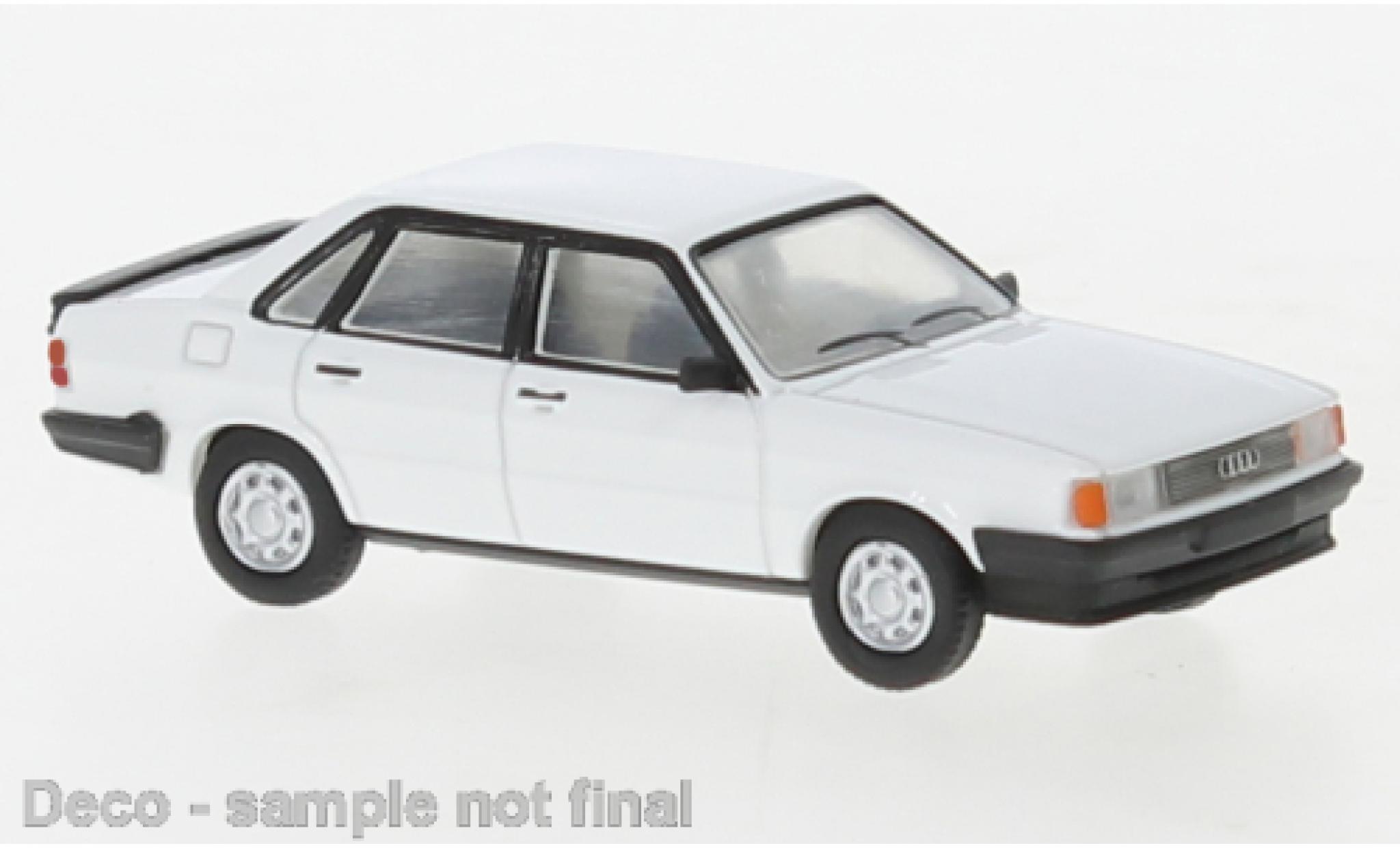 Audi 80 1/87 PCX87 (B2) white 1978 diecast model cars
