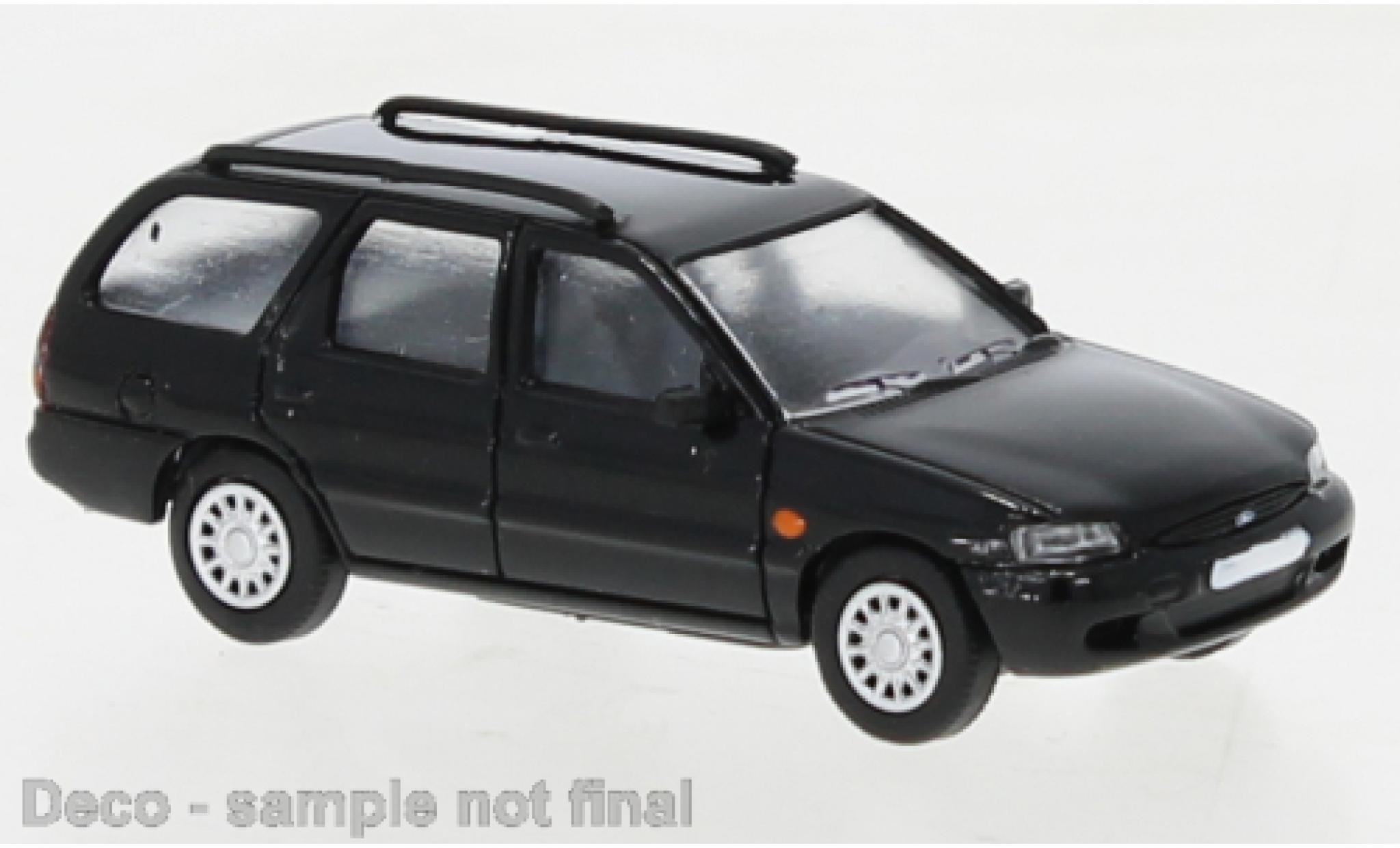 Ford Escort 1/87 PCX87 MK VII Turnier black 1995 diecast model cars
