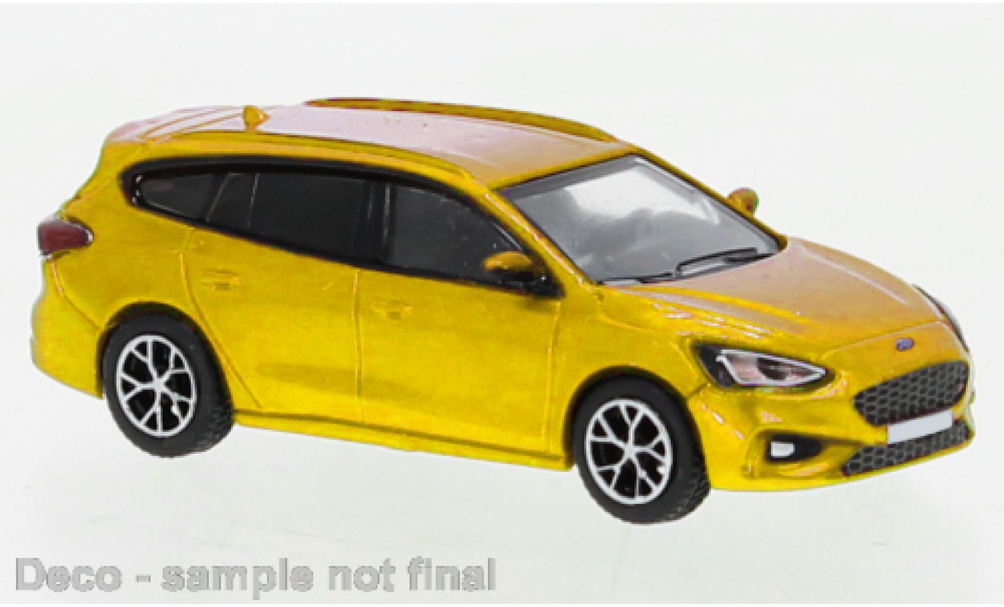 Ford Focus 1/87 PCX87 Turnier ST metallise orange 2020 diecast model cars