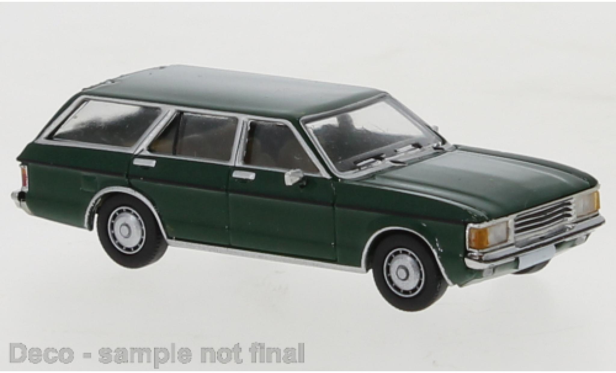 Ford Granada 1/87 PCX87 MK I Turnier green 1974 diecast model cars