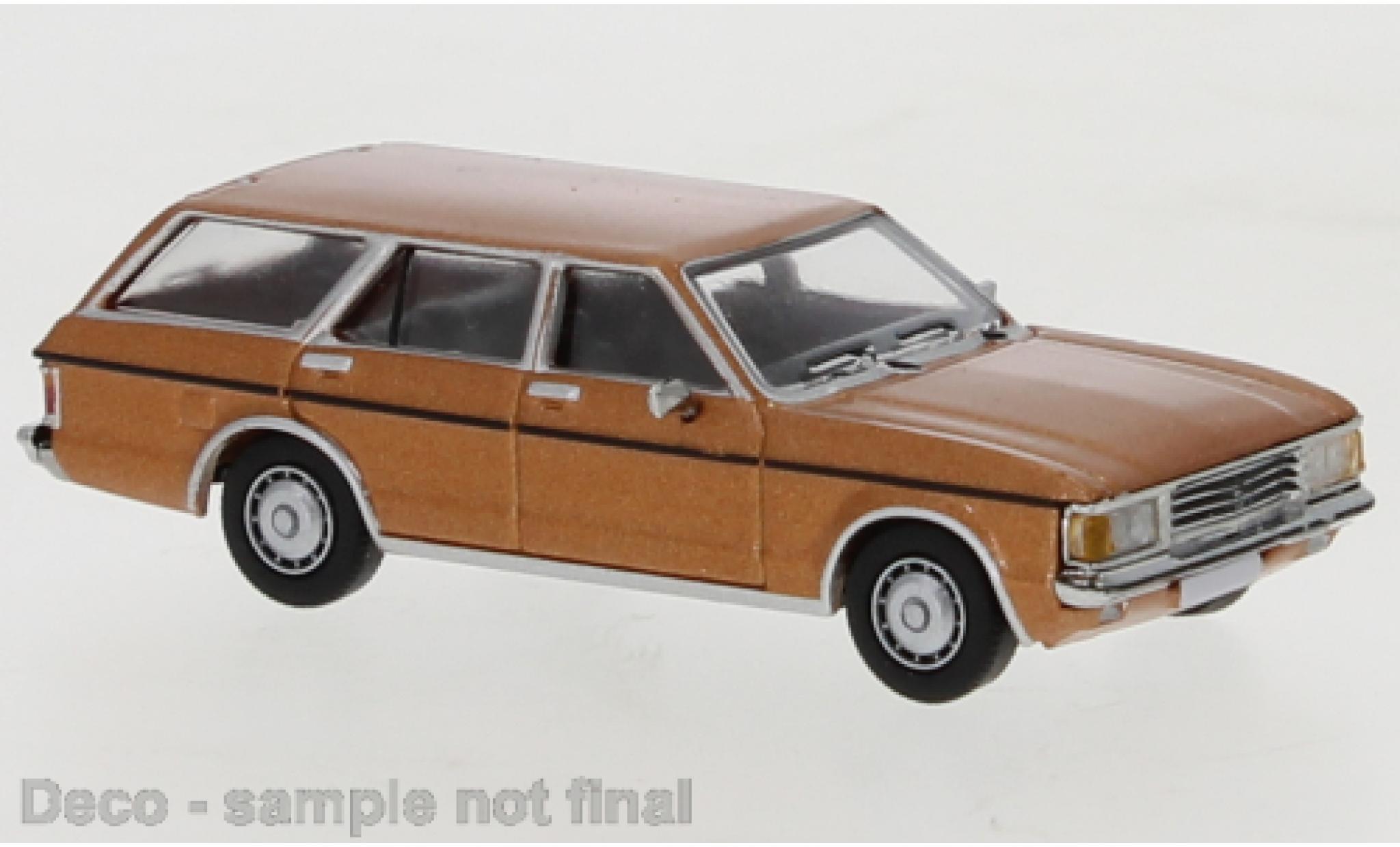 Ford Granada 1/87 PCX87 MK I Turnier kupfer 1974 diecast model cars