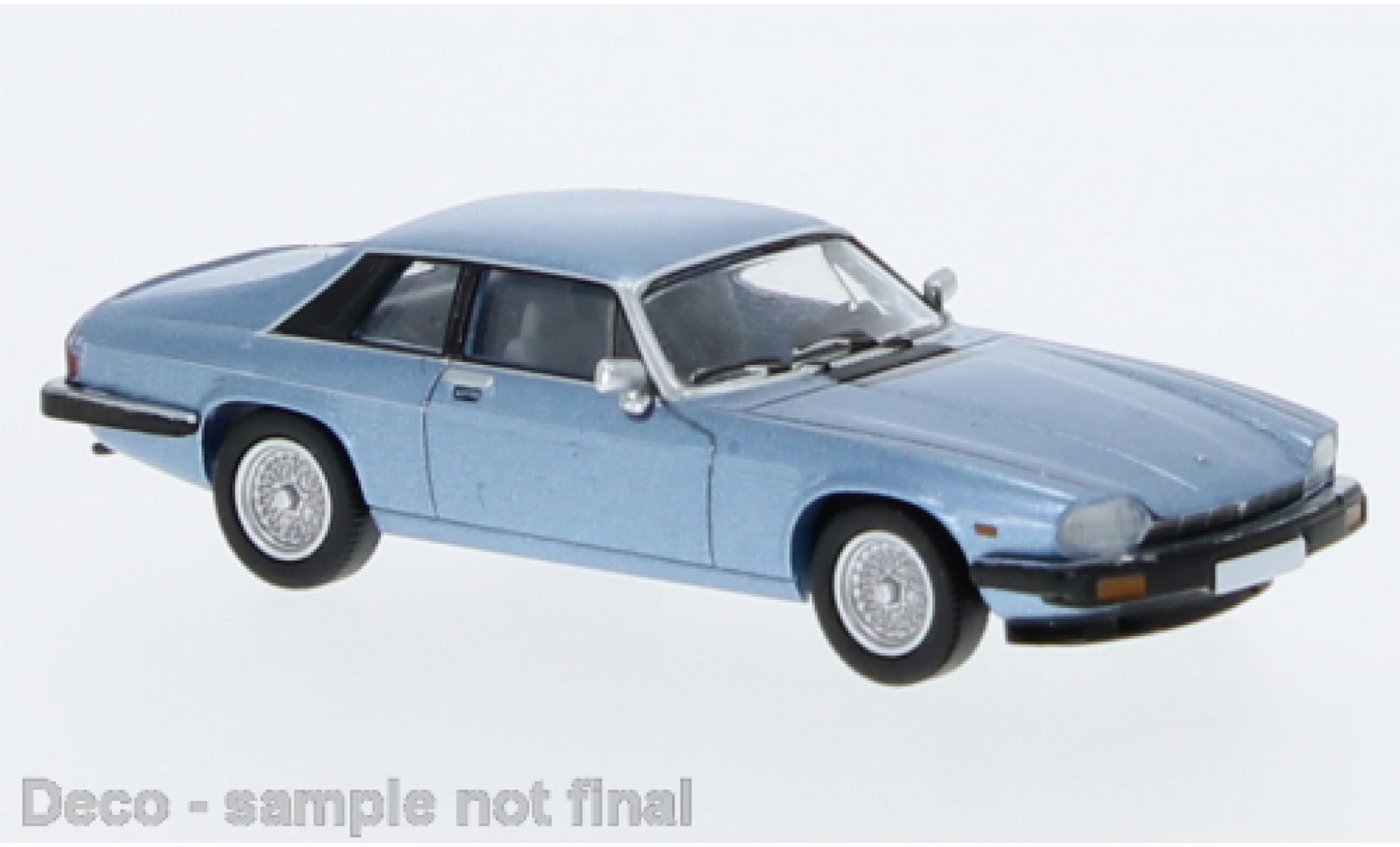 Jaguar XJ 1/87 PCX87 -S metallise blue clair 1981 diecast model cars