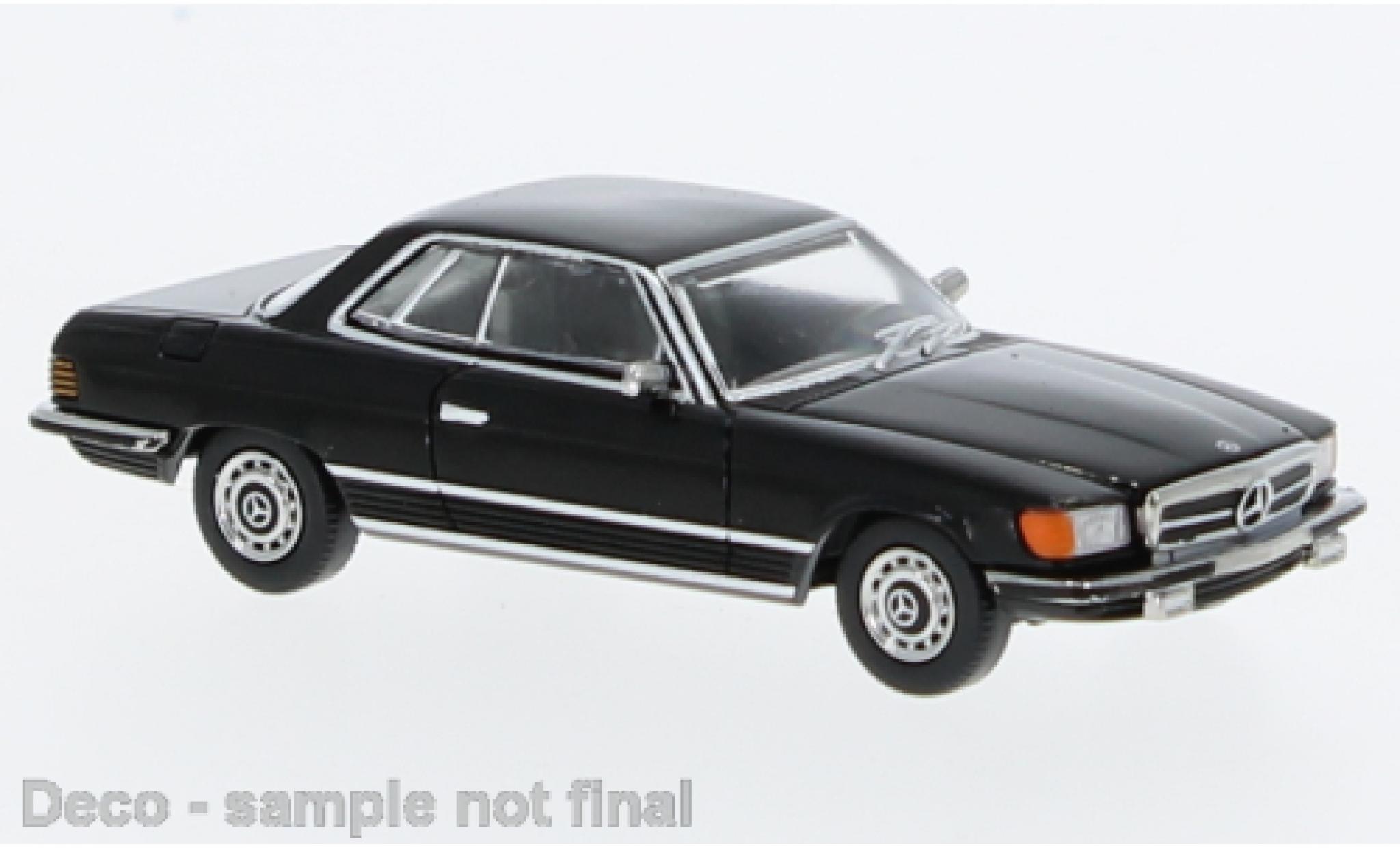 Mercedes Classe SL 1/87 PCX87 SLC (C107) black 1971 diecast model cars