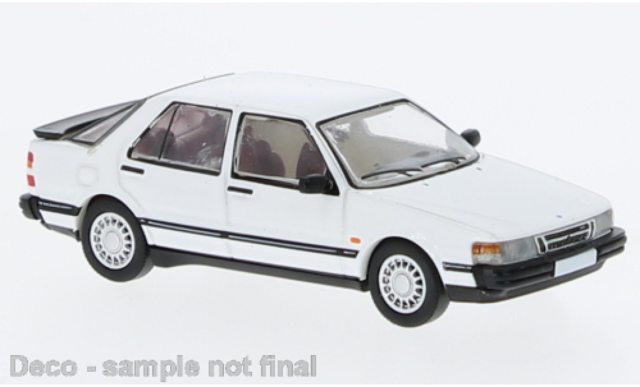 Saab 9000 1/87 PCX87 CC white 1985 diecast model cars