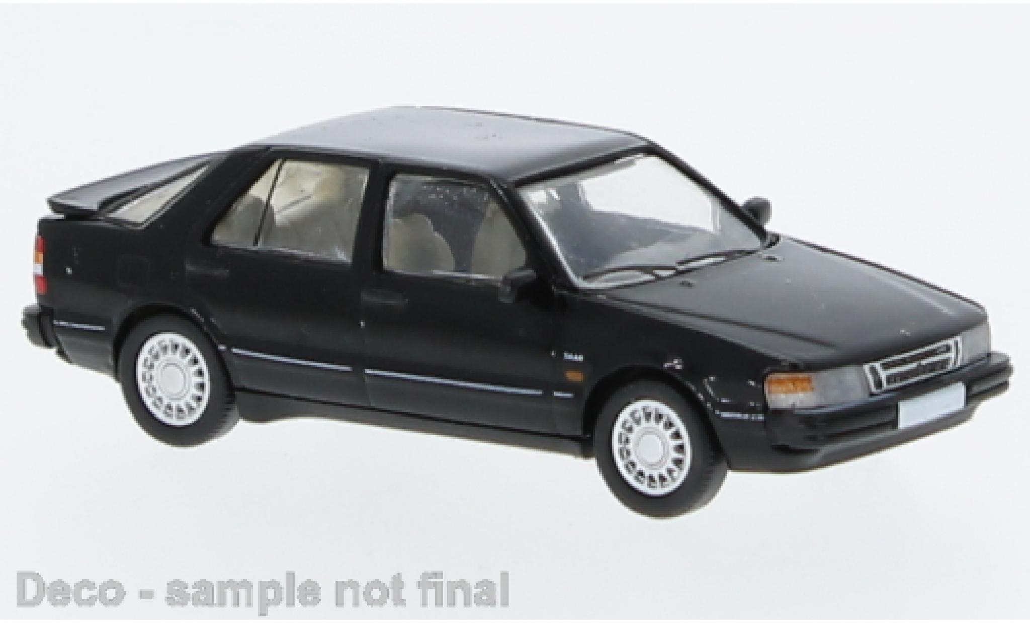 Saab 9000 1/87 PCX87 CC black 1985 diecast model cars