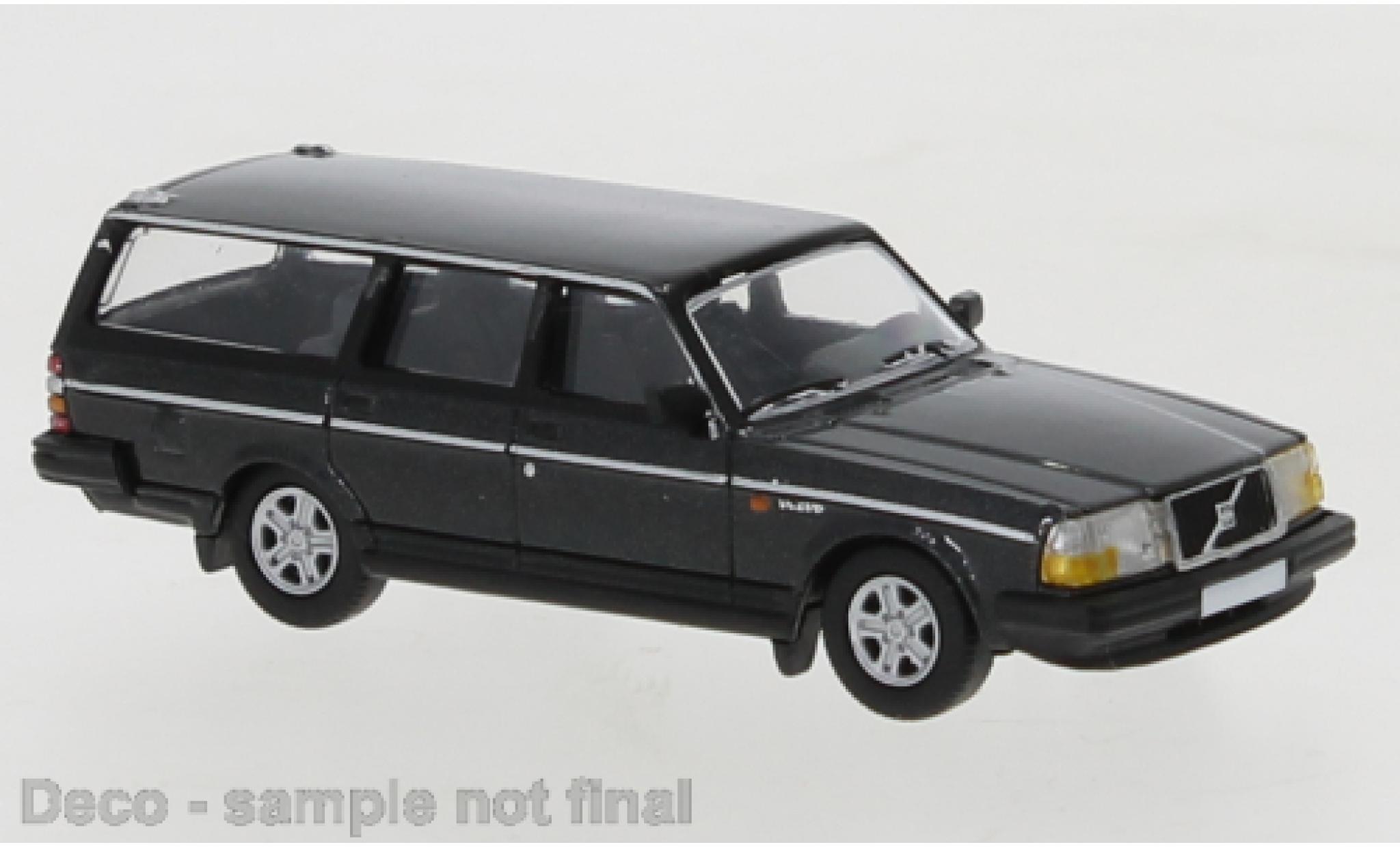 Volvo 240 1/87 PCX87 GL Estate metallise grey 1989 diecast model cars