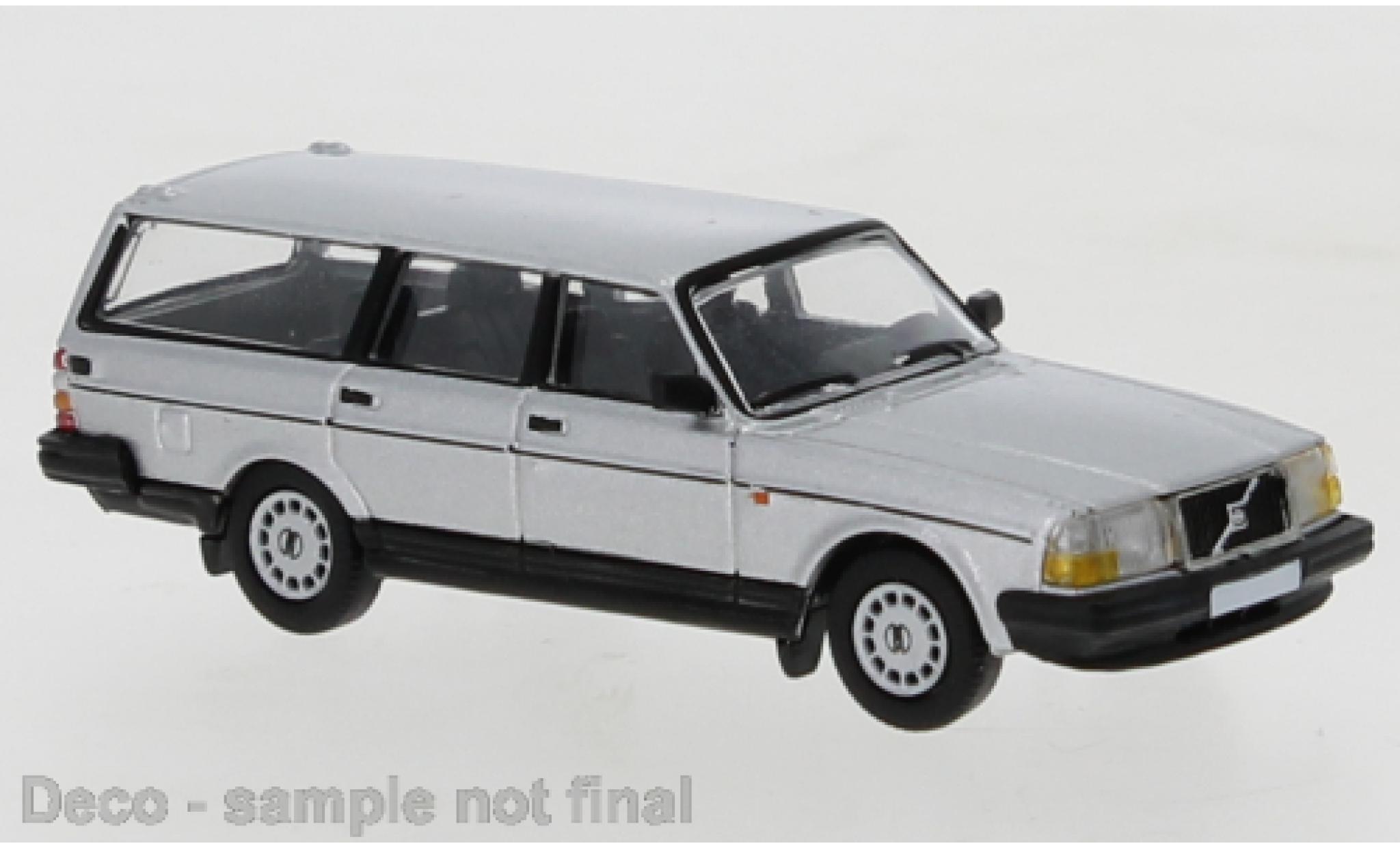 Volvo 240 1/87 PCX87 GL Estate grey 1989 diecast model cars