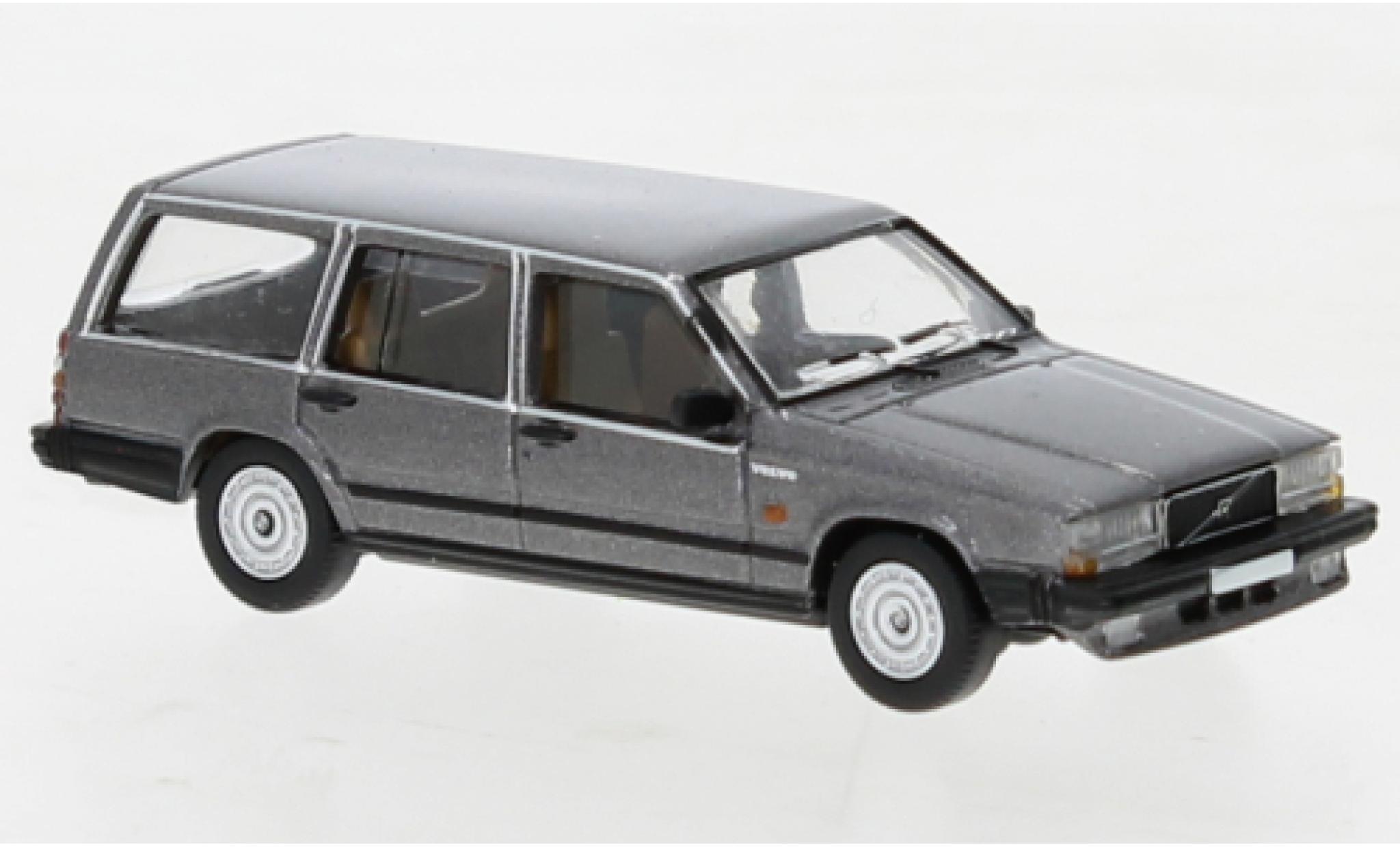 Volvo 740 1/87 PCX87 camionnette metallise grey 1985 diecast model cars