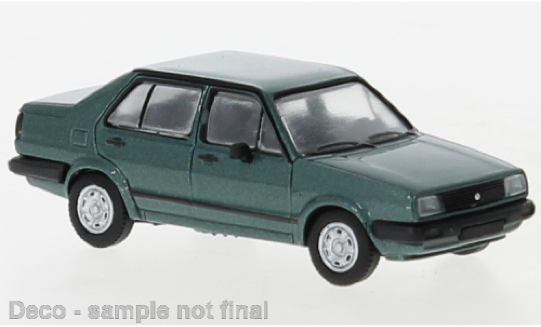 Volkswagen Jetta 1/87 PCX87 II metallise green 1984 diecast model cars
